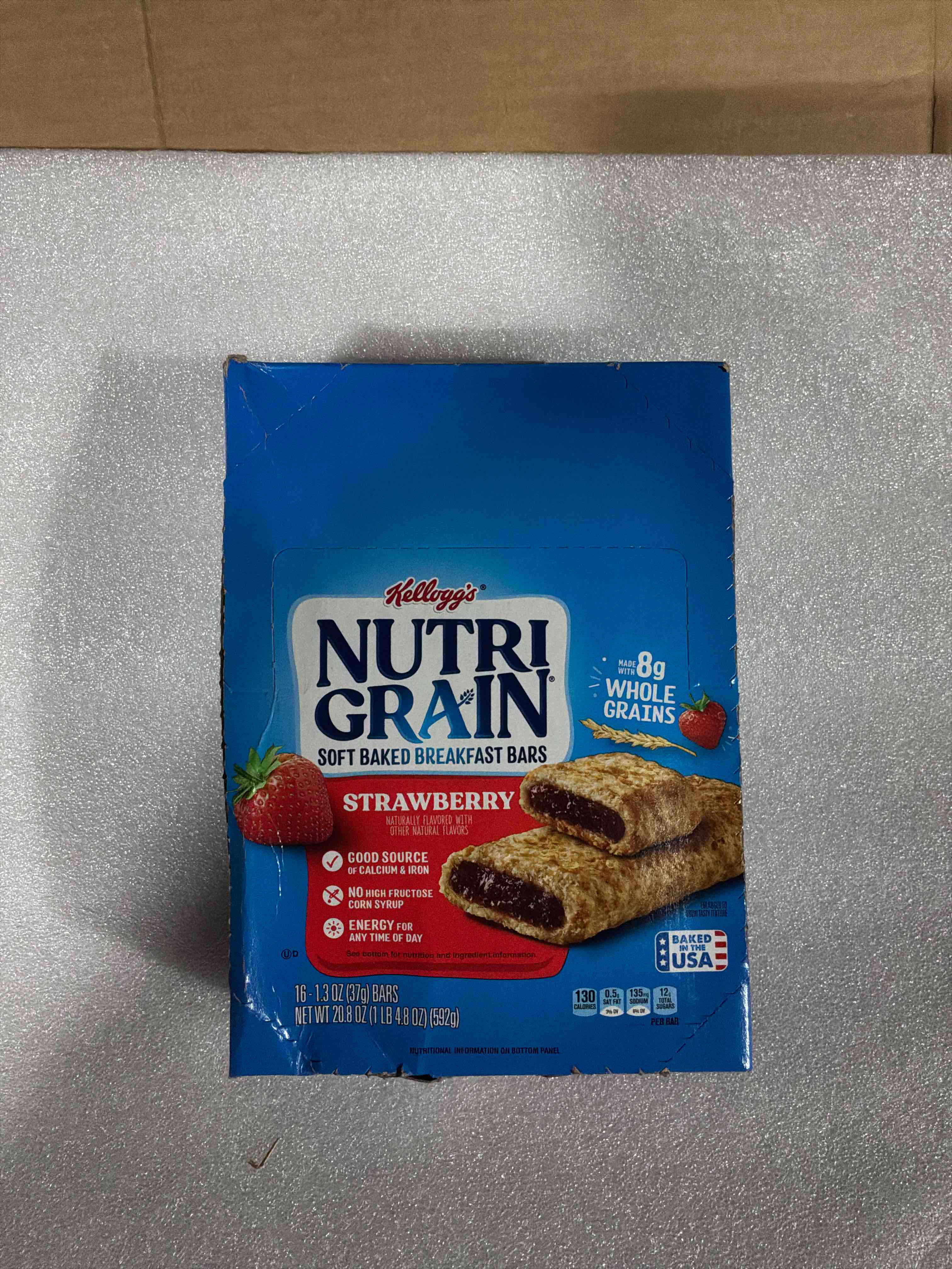 Condition photo showing New/Like New for SOFT BAKED BREAKFAST BARS, STRAWBERRY