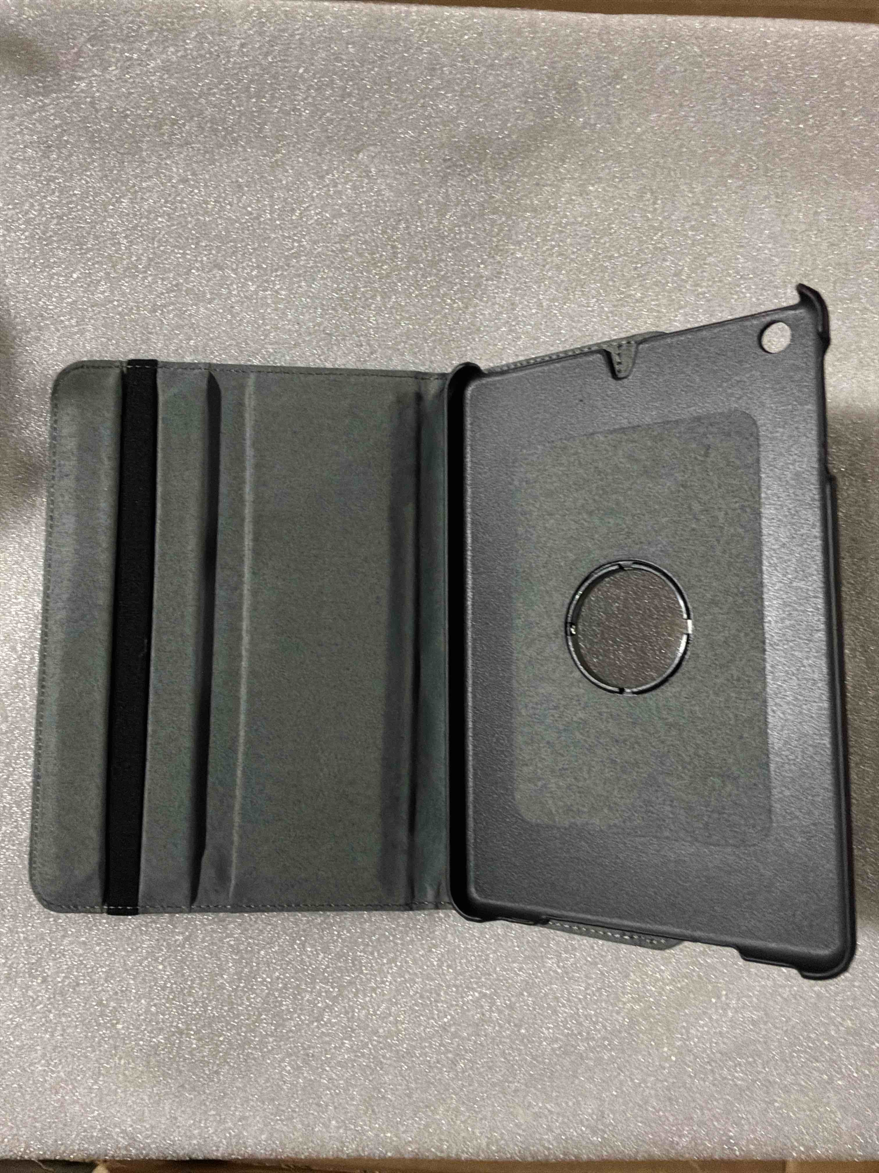 Condition photo showing New/Like New for 360 Rotating Case Suitable for Huawei MediaPad T5 10.1 M5 8.4 10.8 Tablet Case (Color : Black, Size : for M5 8.4)