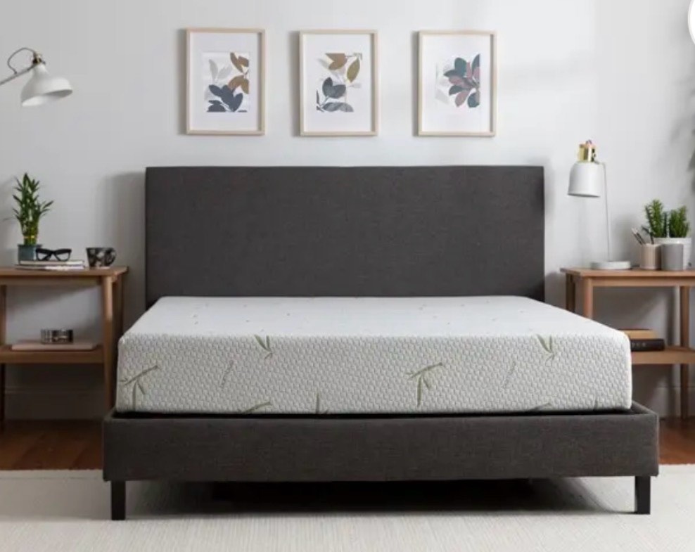 jerome’s 8” memory foam mattress california king 