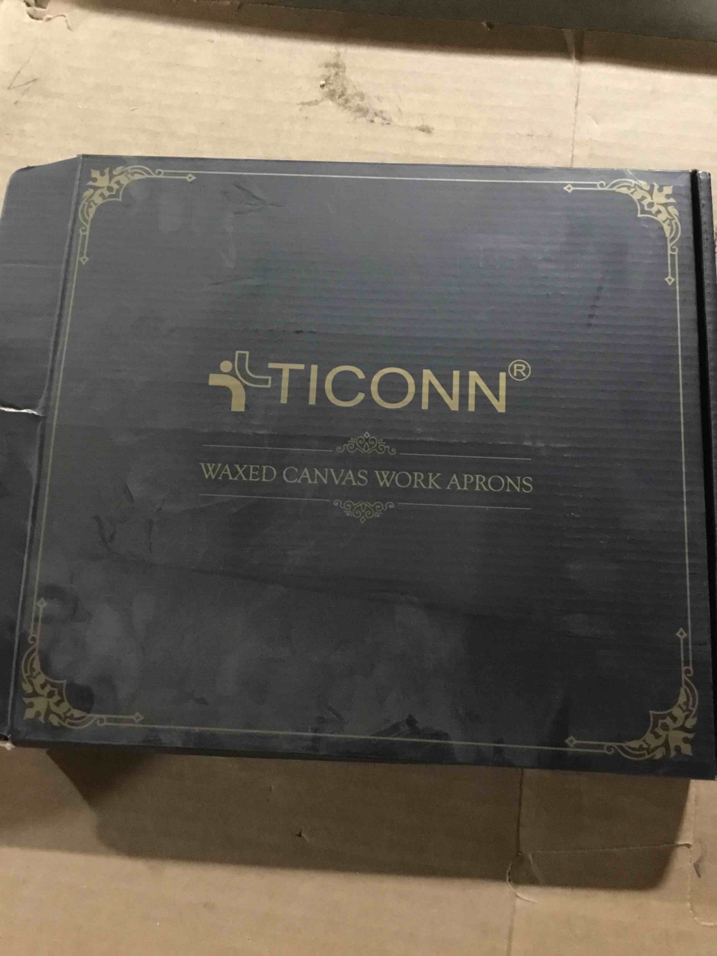 Condition photo showing New/Like New for Heavy Duty Waxed Canvas Apron, 16oz Thick Canvas Multi-Functional Work PRO Apron