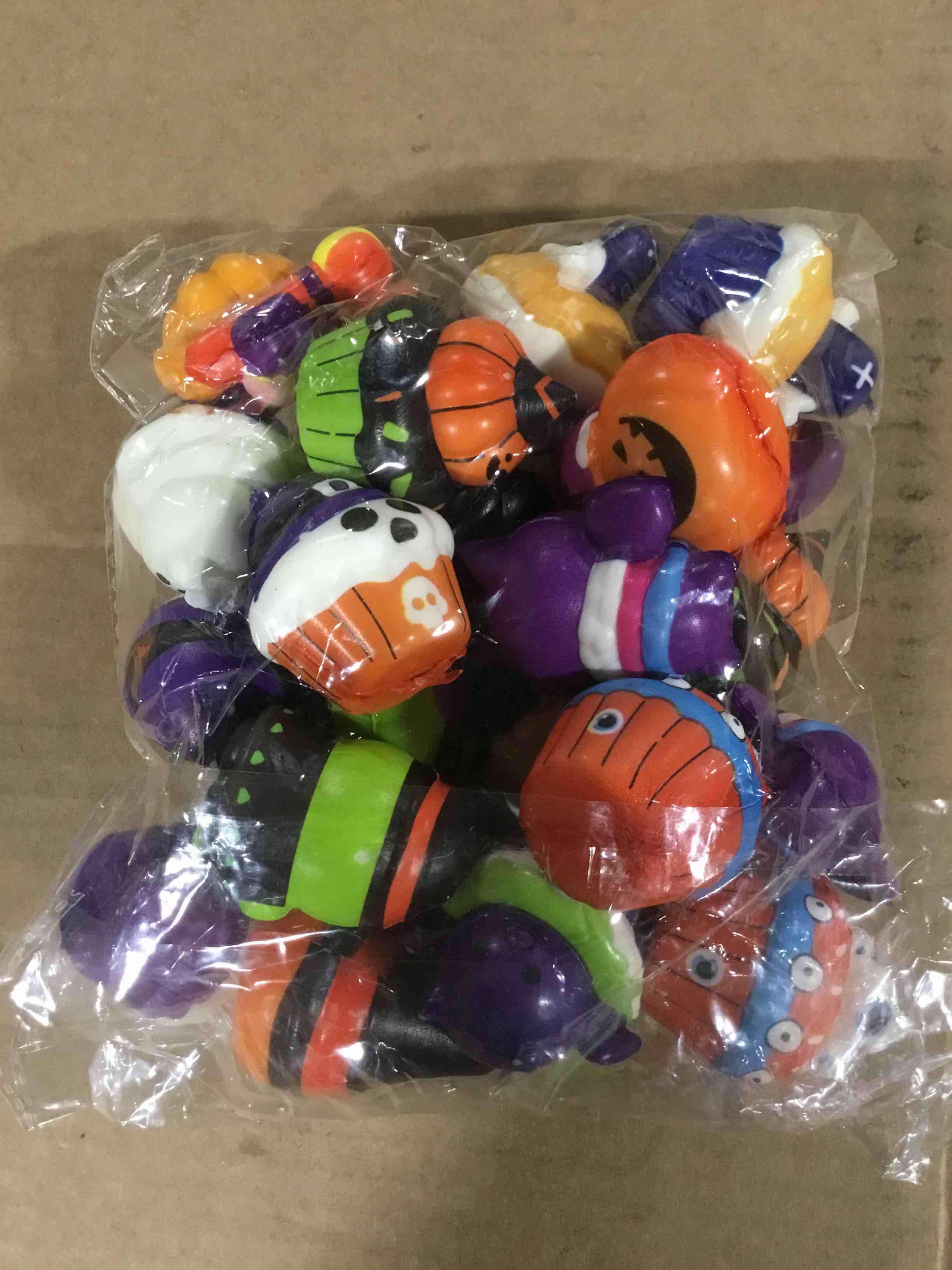 Condition photo showing New/Like New for 24PCS Halloween Squishies Toys for Kids,Halloween Squishies,Slow Rising Squishy Halloween Stress Fidget Toys,Non Candy Trick or Treat - Spooky Party Favors Gift Goody Bag Stuffers