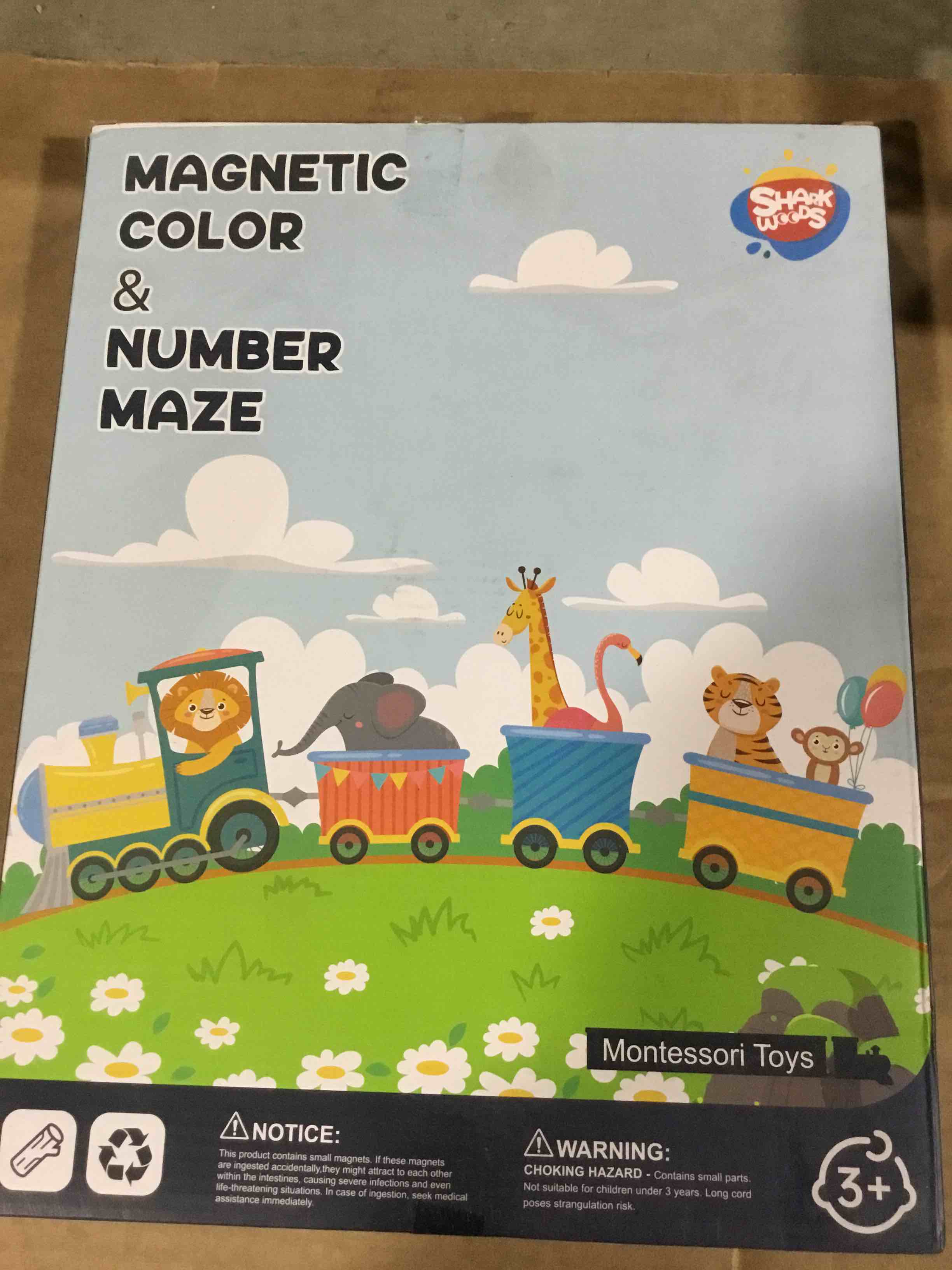 Condition photo showing New/Like New for Magnetic Color and Number Maze Board Wooden Montessori Fine Motor Skills Toys for 3 4 Year Old Preschool Learning Activities Classroom Must Haves Sorting Travel Toys for Toddlers Boys Girls