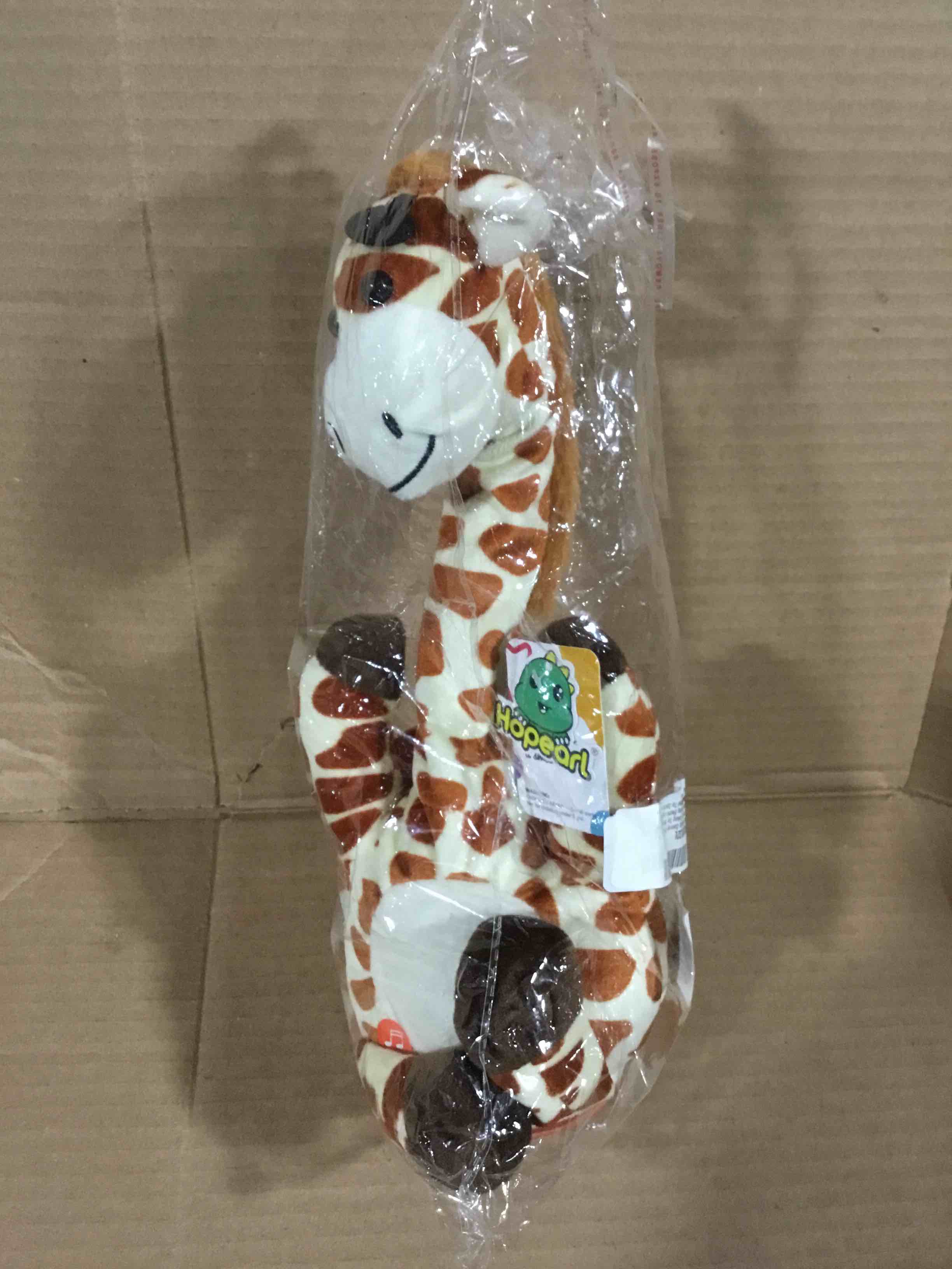 Condition photo showing New/Like New for 1Pc Plush Leopard Giraffe Squeaky Dog Chew for Small Dogs Interactive Pet Plush for Iq Training Dog Chew Supplies to Protect Gums and Chewing Furniture