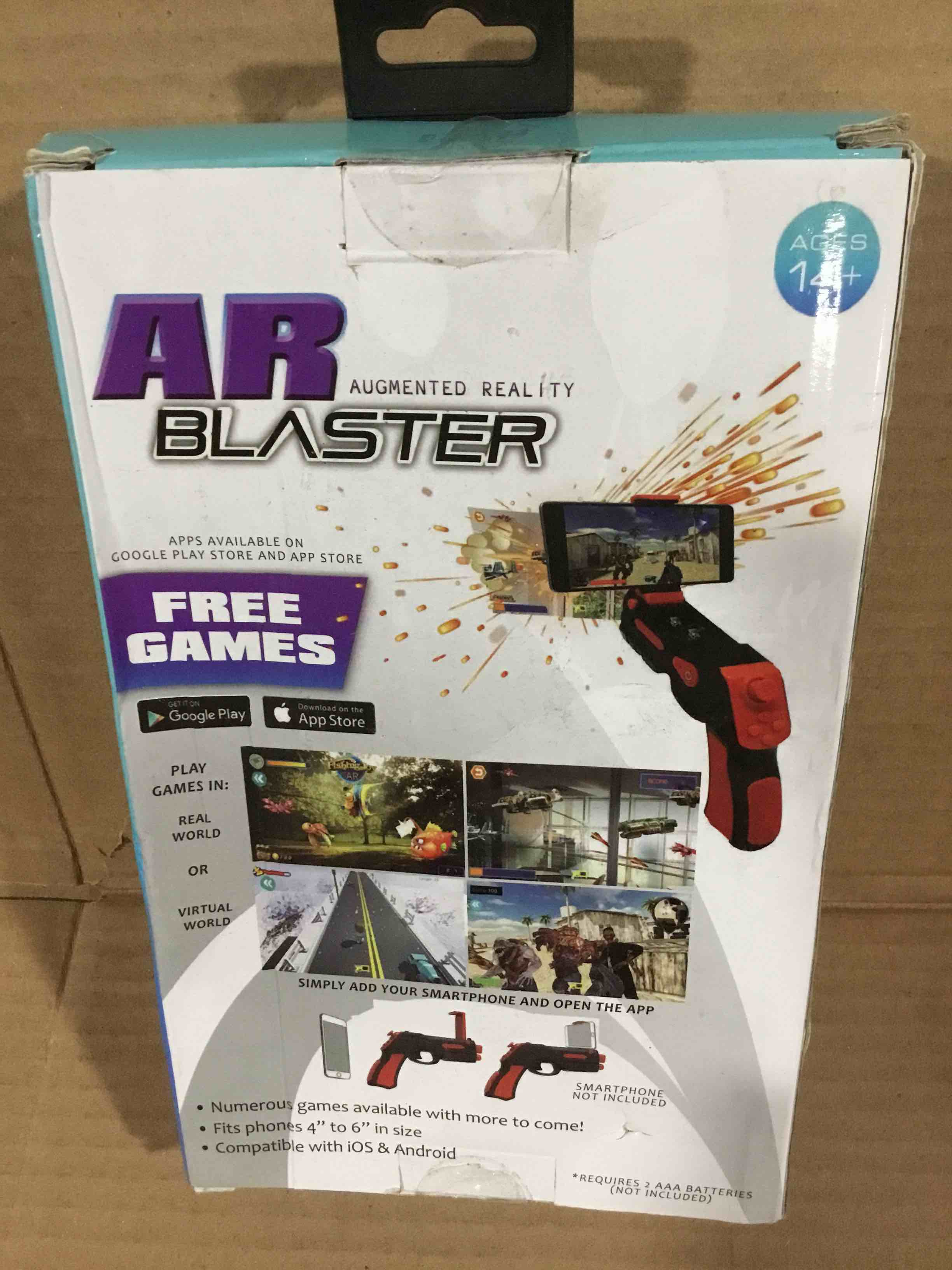 Condition photo showing New/Like New for Ar Augmented Reality Blaster All in one Gaming System free games with app
