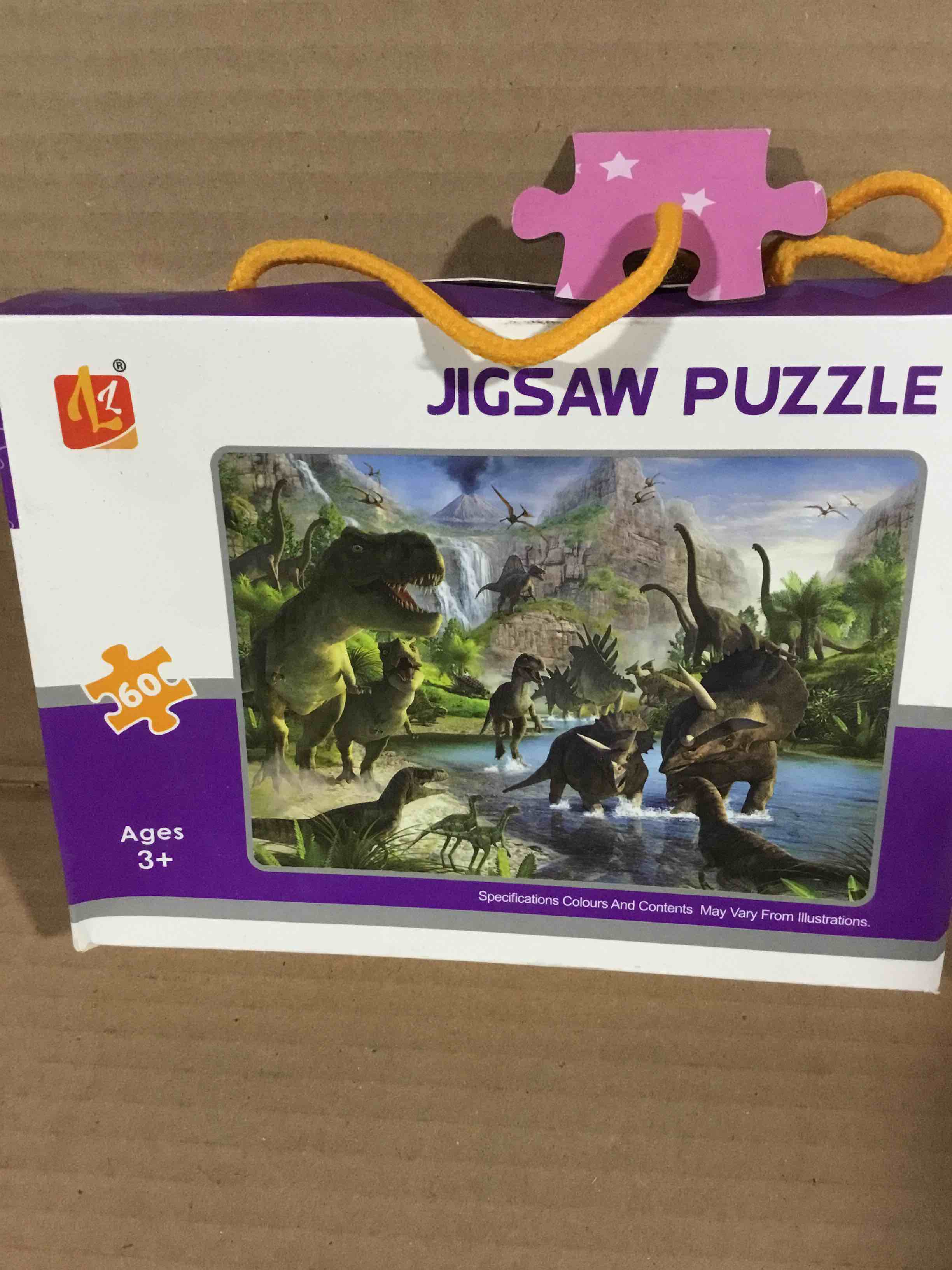 jigsaw puzzle ages 3+ 60 pcs