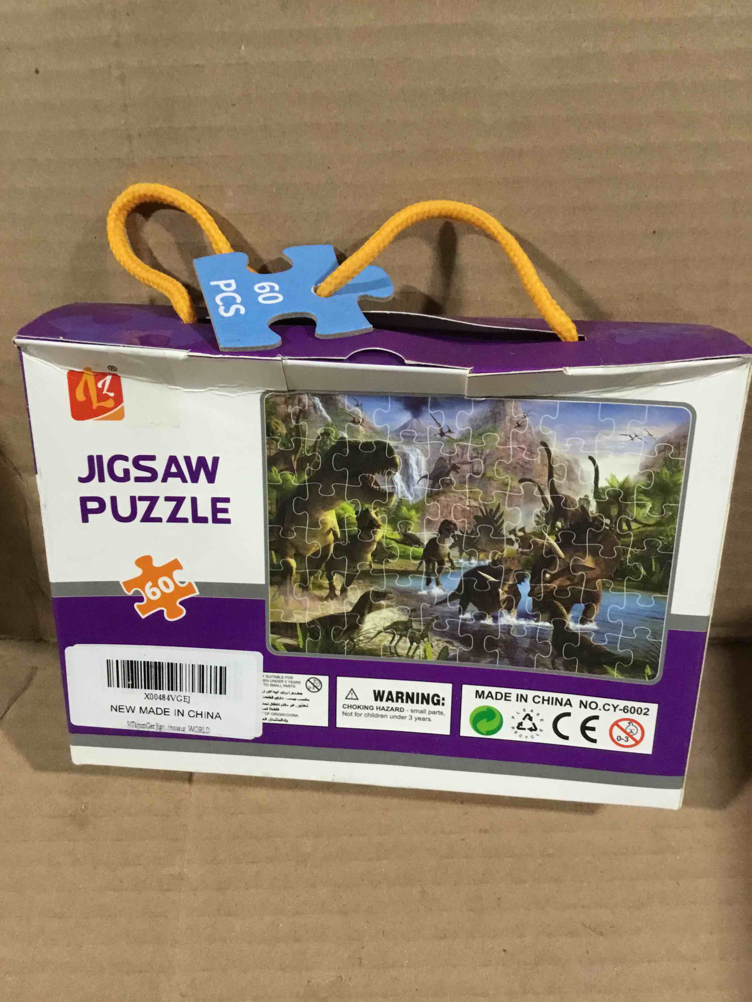 Condition photo showing New/Like New for Jigsaw Puzzle 60 pcs Ages 3+