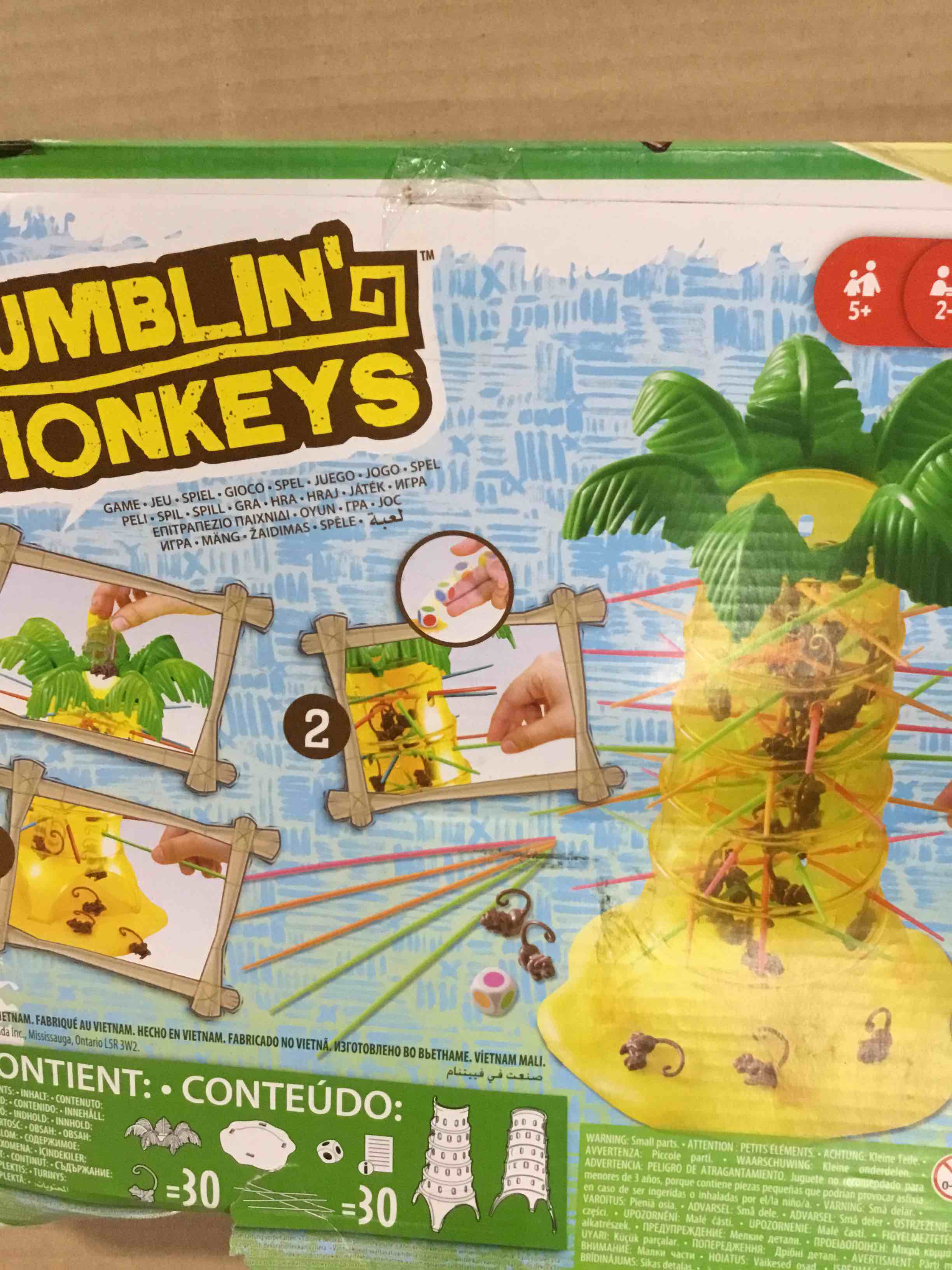 Condition photo showing New/Like New for Tumbling Monkeys 