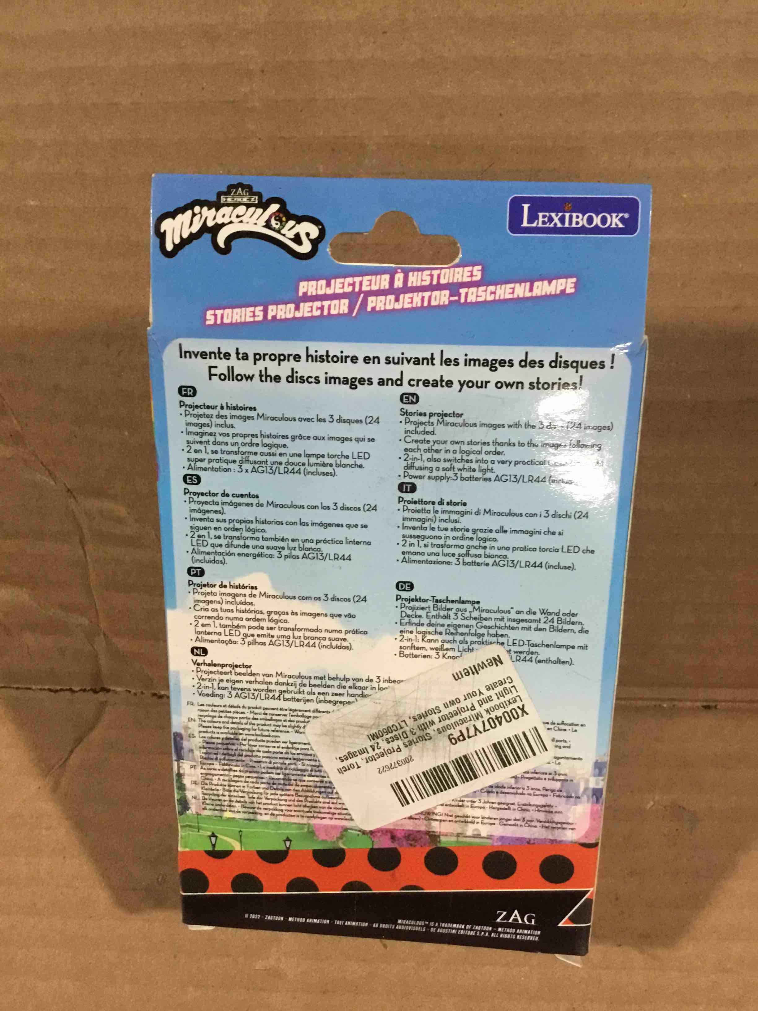 Condition photo showing New/Like New for Lexibook Miraculous 