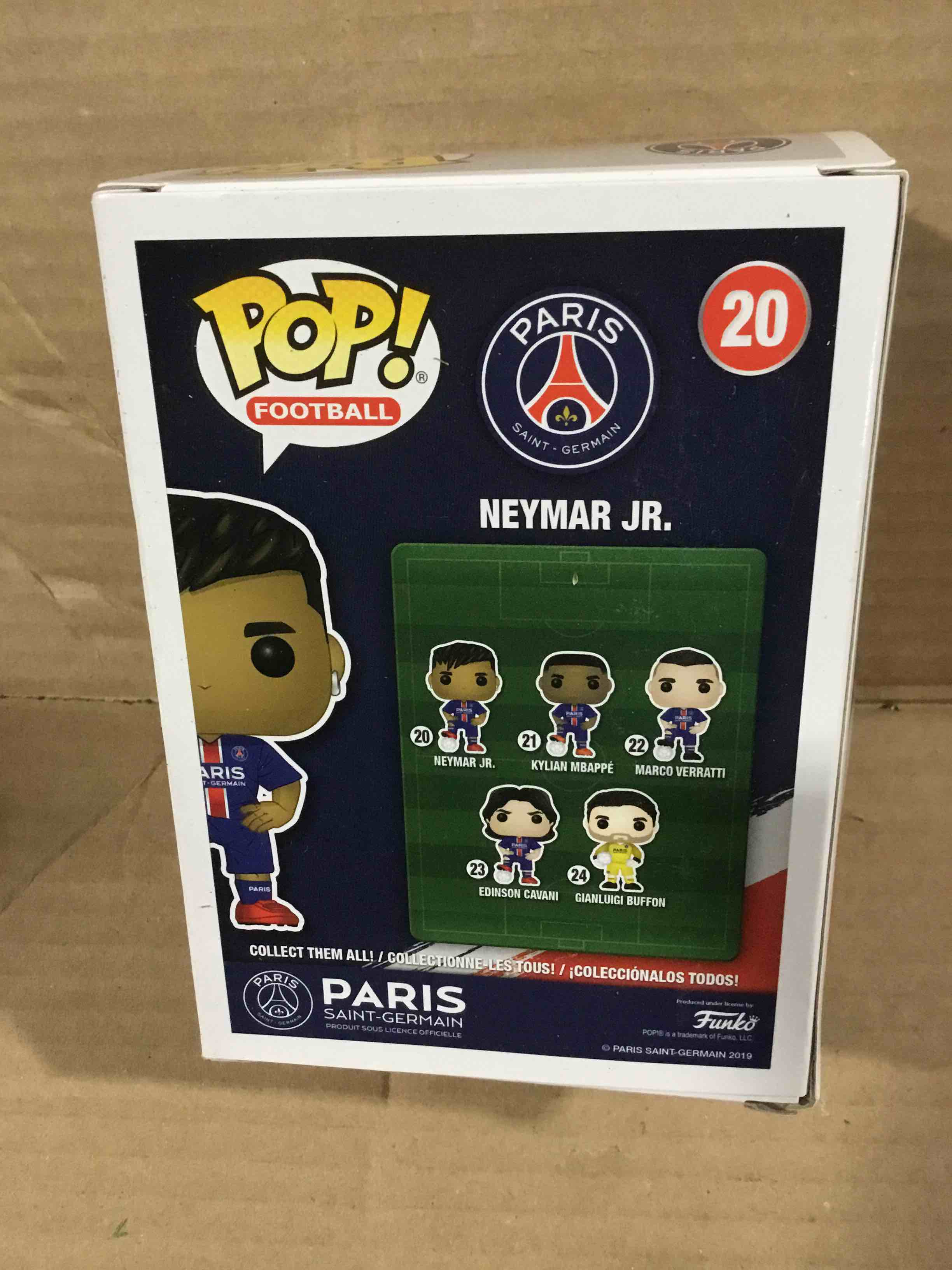 Condition photo showing New/Like New for Pop Football Neymar Jr 