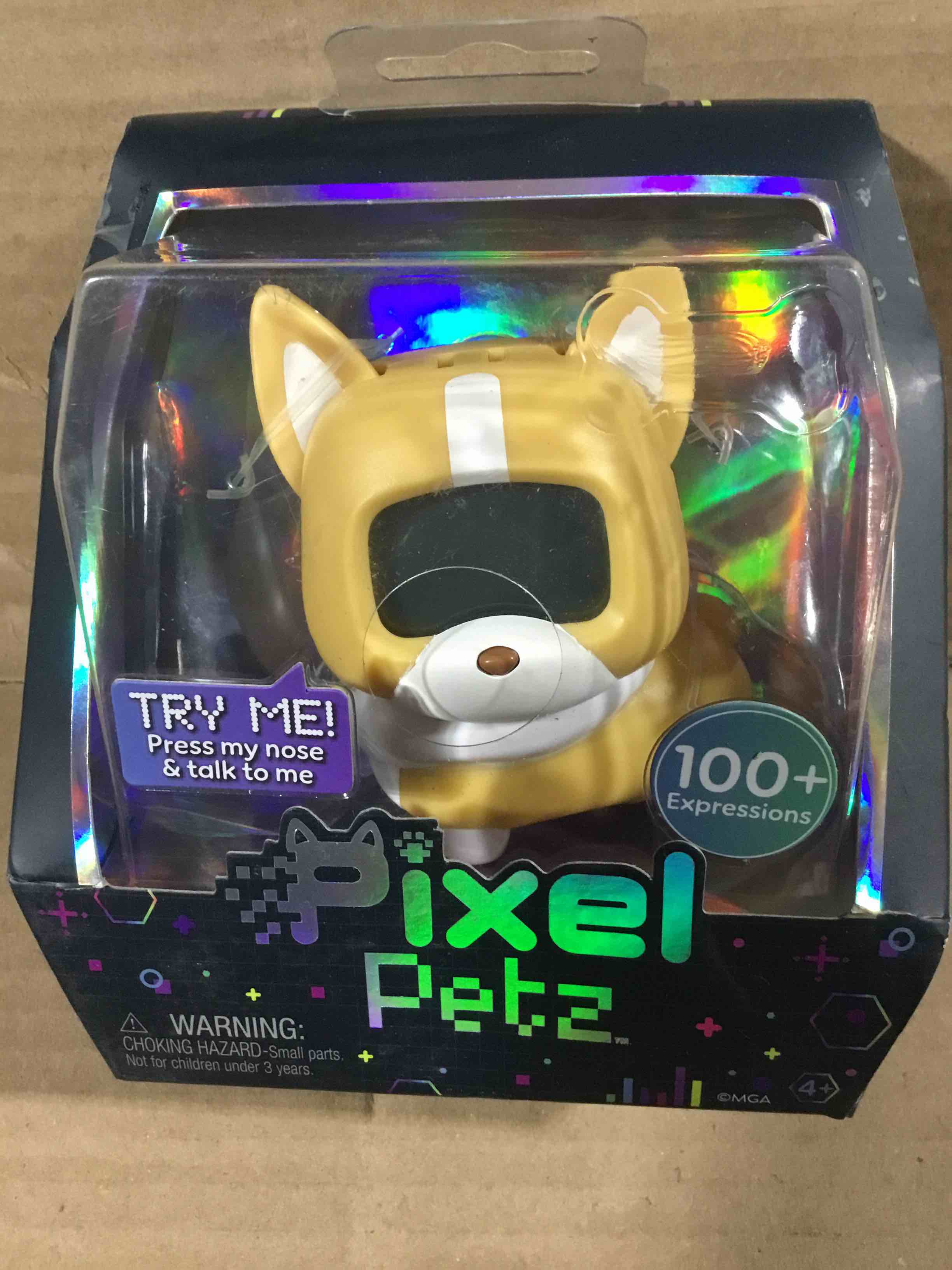 Condition photo showing New/Like New for Pixel Petz - Corgi, Interactive Digital Pet Dog, Ages 4+