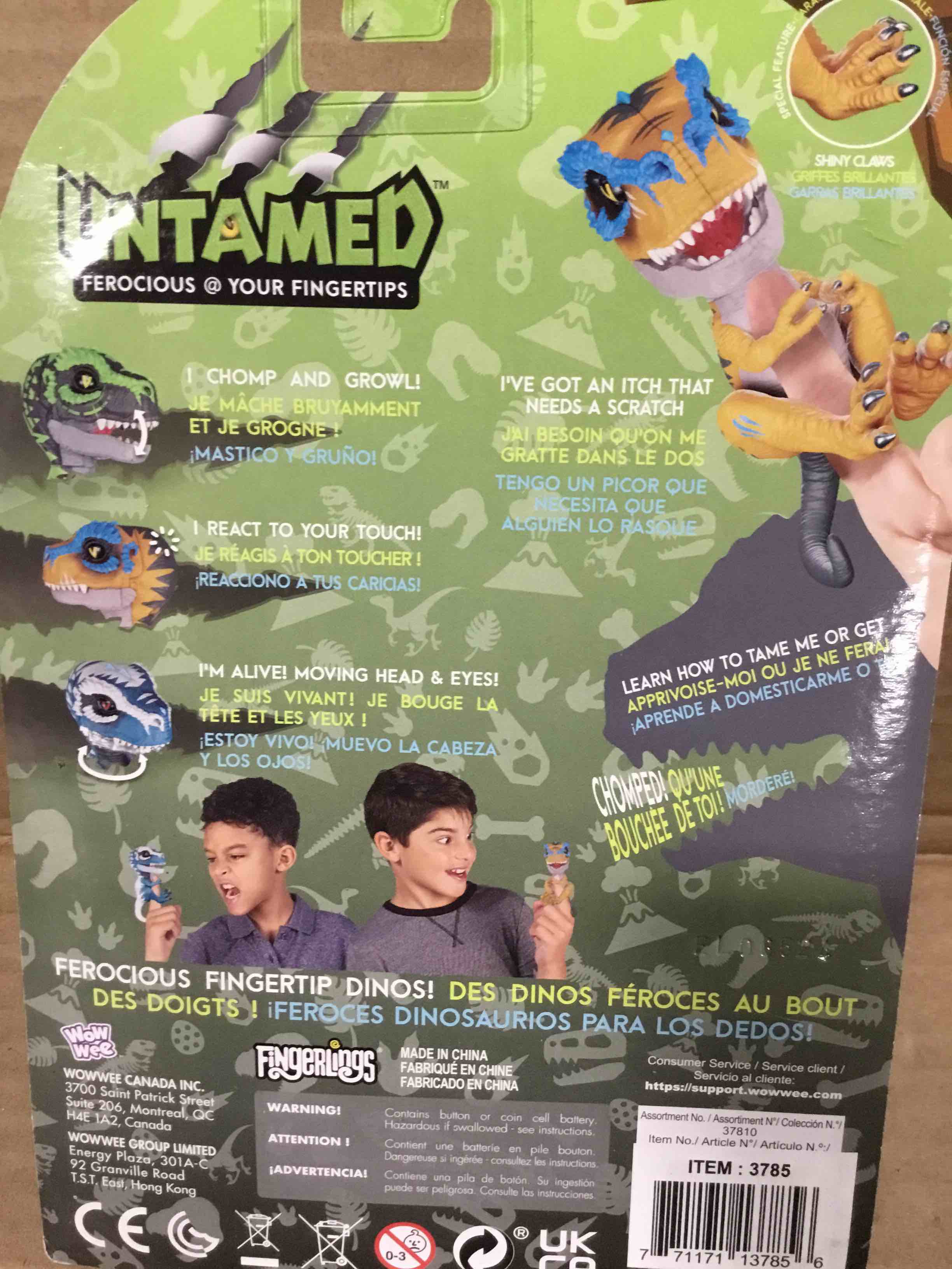 Condition photo showing New/Like New for Untamed T-Rex Tiranosaurio 