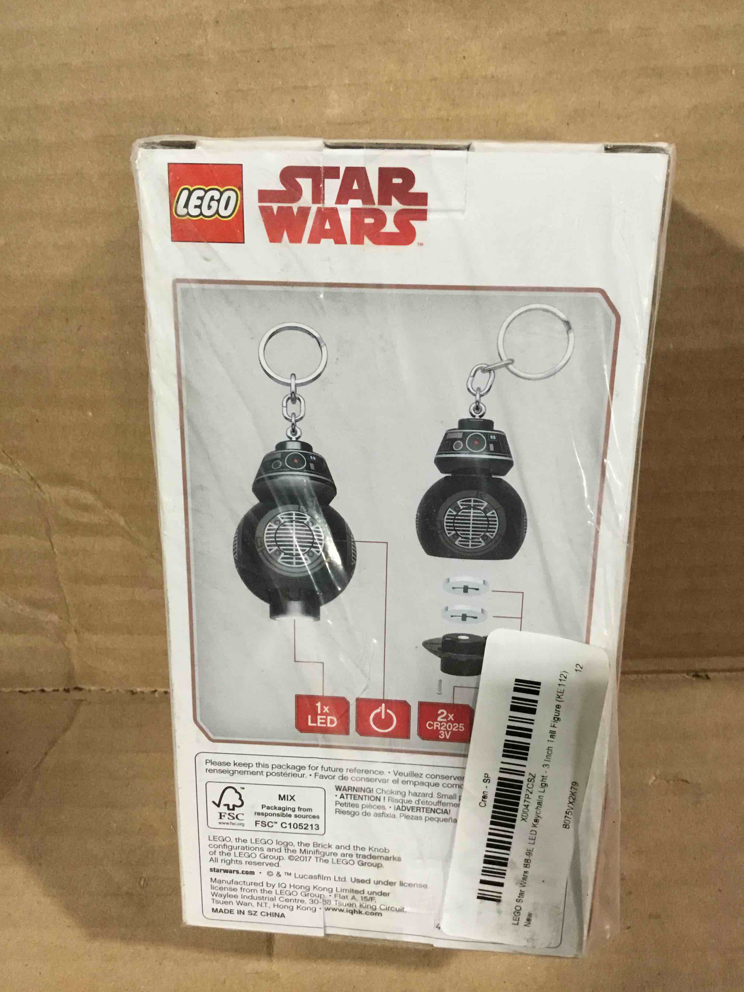 Condition photo showing New/Like New for Lego Star Wars Led Keychain Ligth 