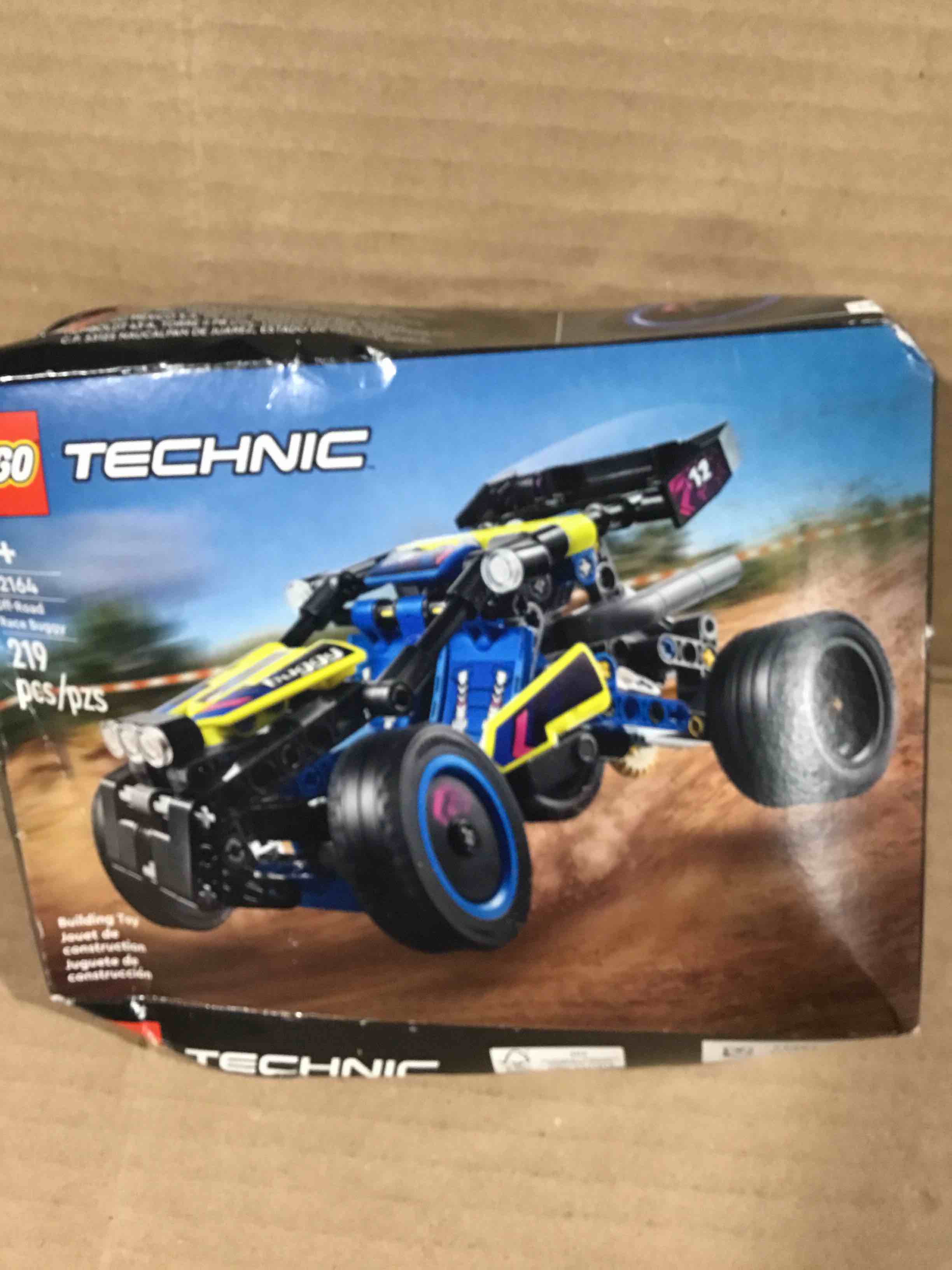 Condition photo showing New/Like New for LEGO Technic Off-Road Race Buggy Buildable Car Toy, Cool Toy for 8 Year Old Boys, Girls and Kids who Love Rally Contests, Race Car Featuring Moving 4-Cylinder Engine and Working Suspension, 42164
