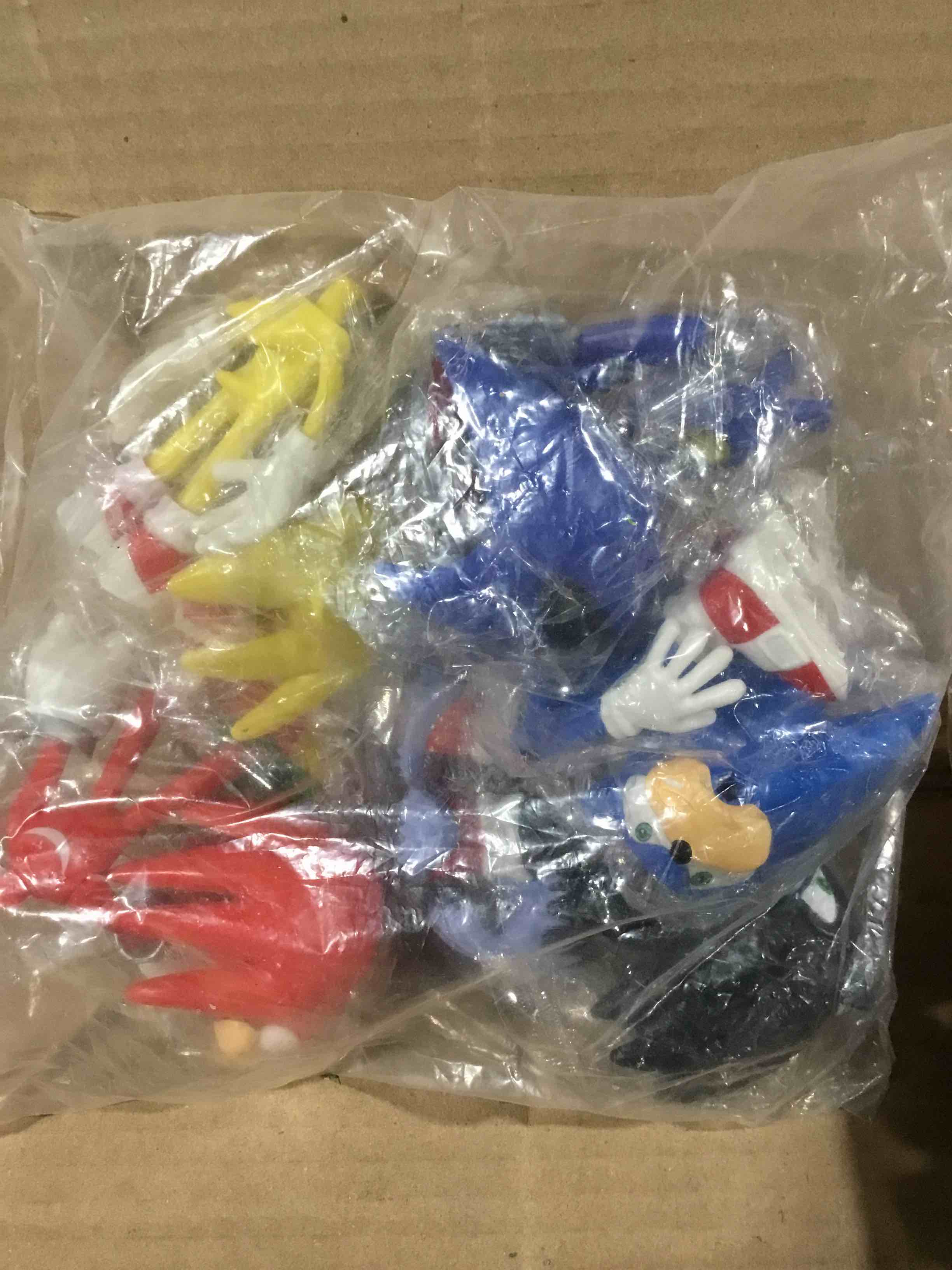 Condition photo showing New/Like New for Toysvill Sonic The Hedgehog Big Action Figures (Set of 10 pcs), Collection Toys, Birthday Cake Decoration Party Supplies Cake Topper