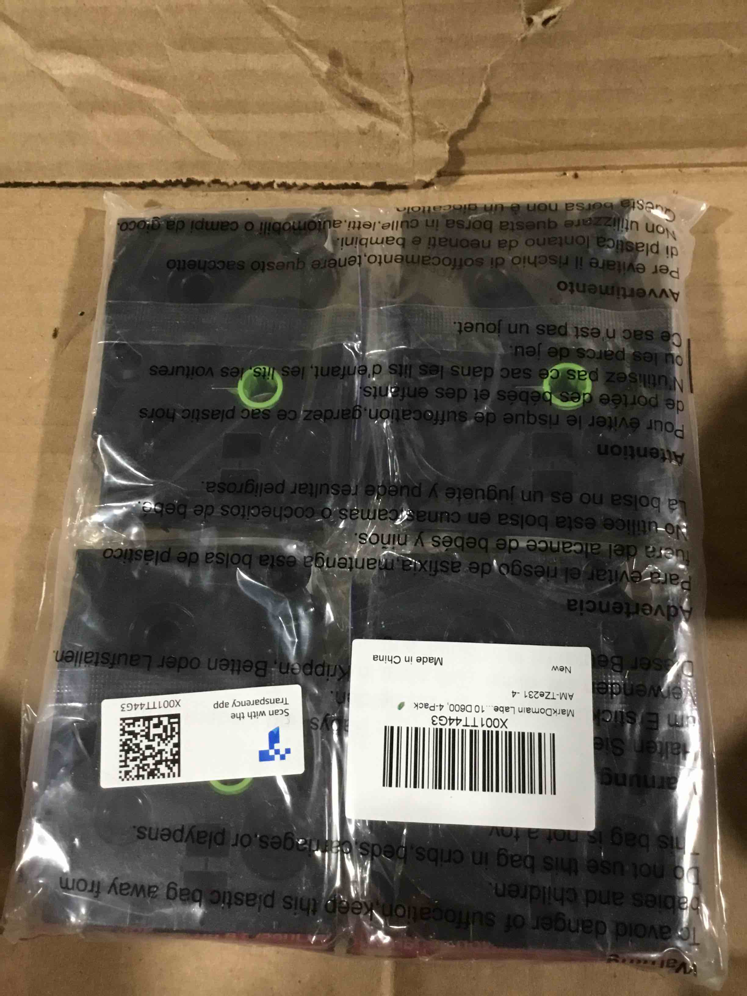 Condition photo showing New/Like New for MarkDomain Label Maker Tape Replacement for Brother TZe-231 TZ-231 Laminated P Touch Label Tape 12mm 0.47 Inch Black on White Tape, Compatible with Brother PT-D210 H110 D220 D410 D600, 4-Pack