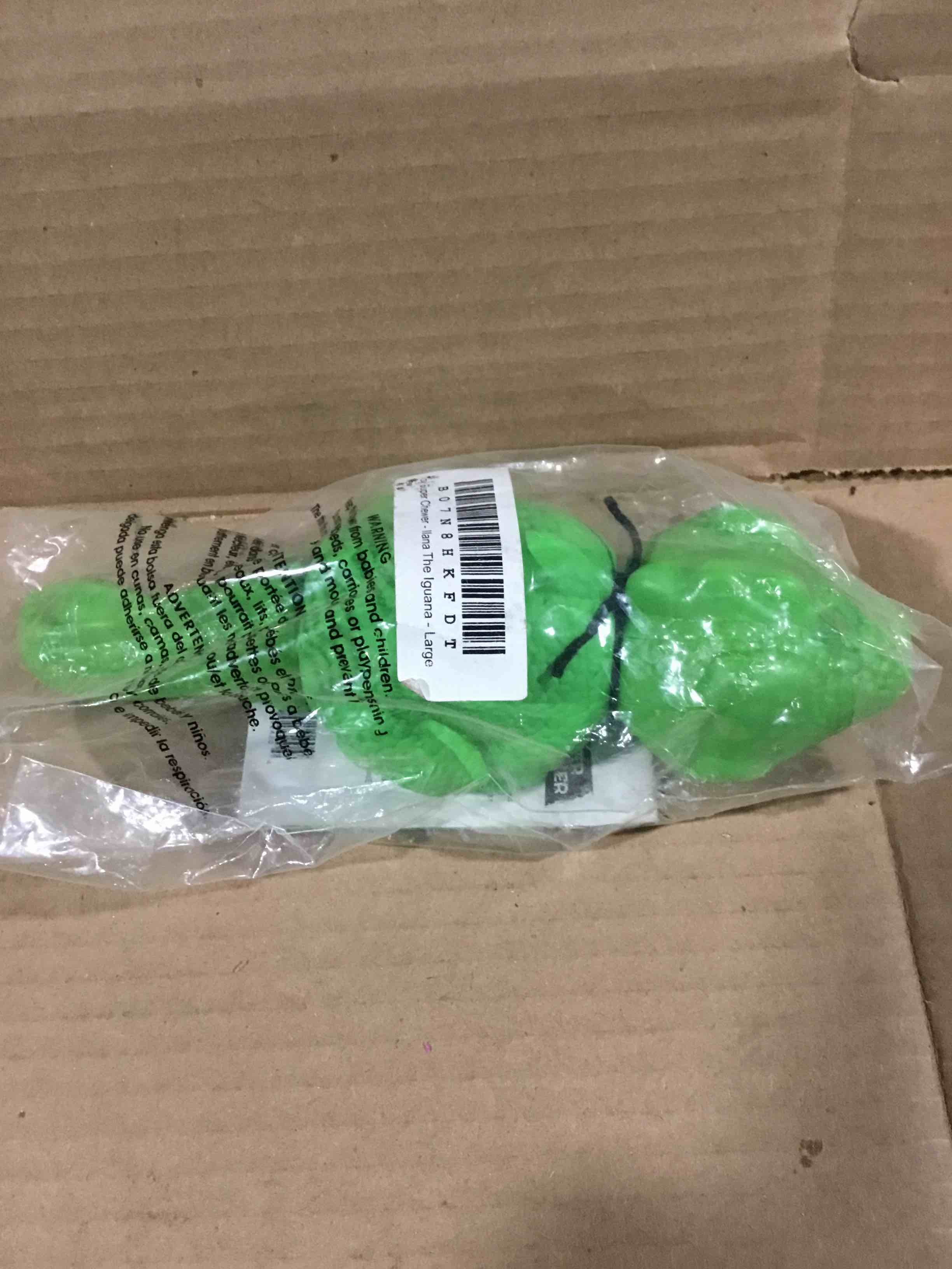 Condition photo showing New/Like New for Ilana The Iguana Toy super Chewer 