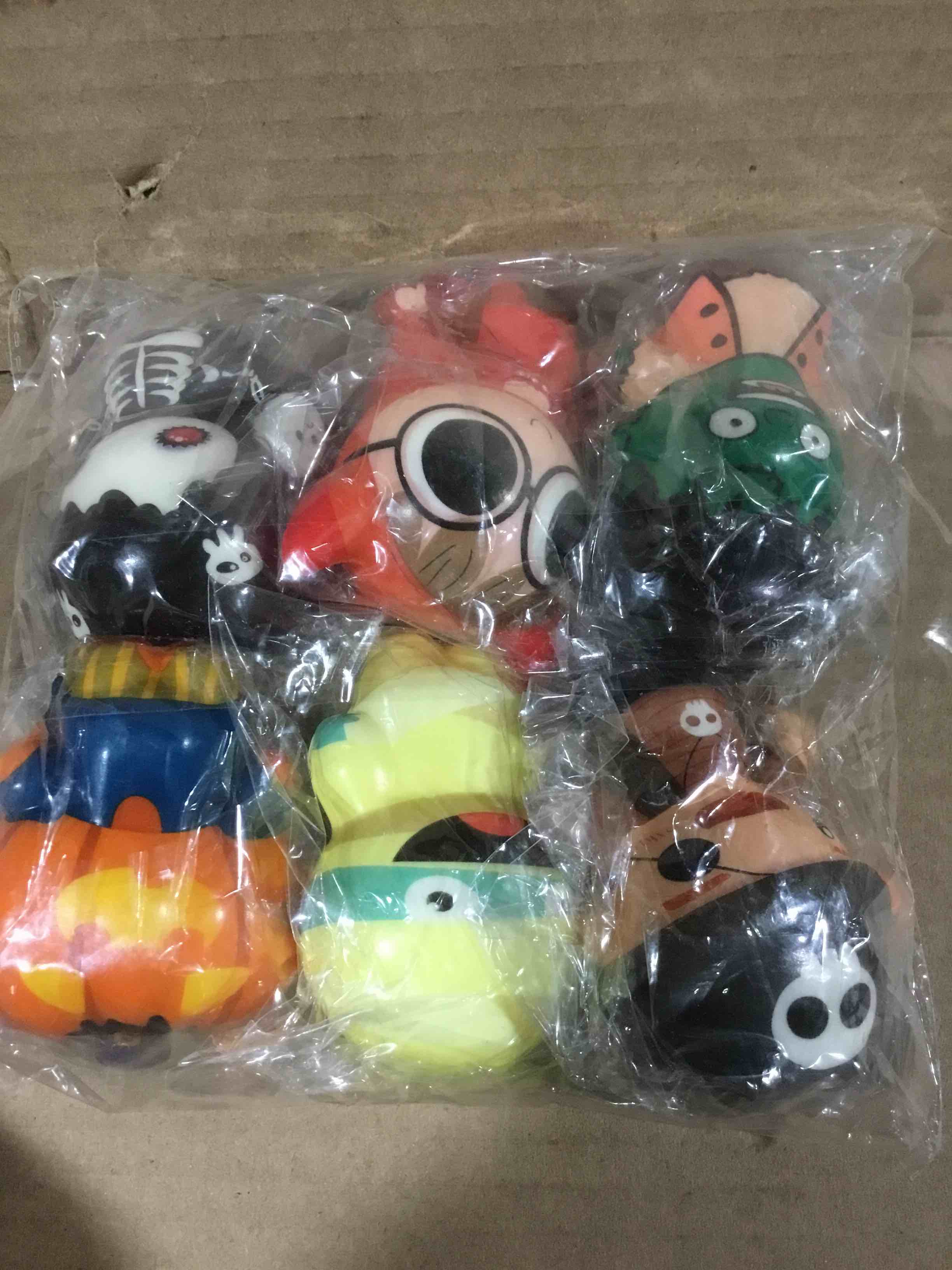 Condition photo showing New/Like New for 6 Pack Hallow Rising Squishies Toys 