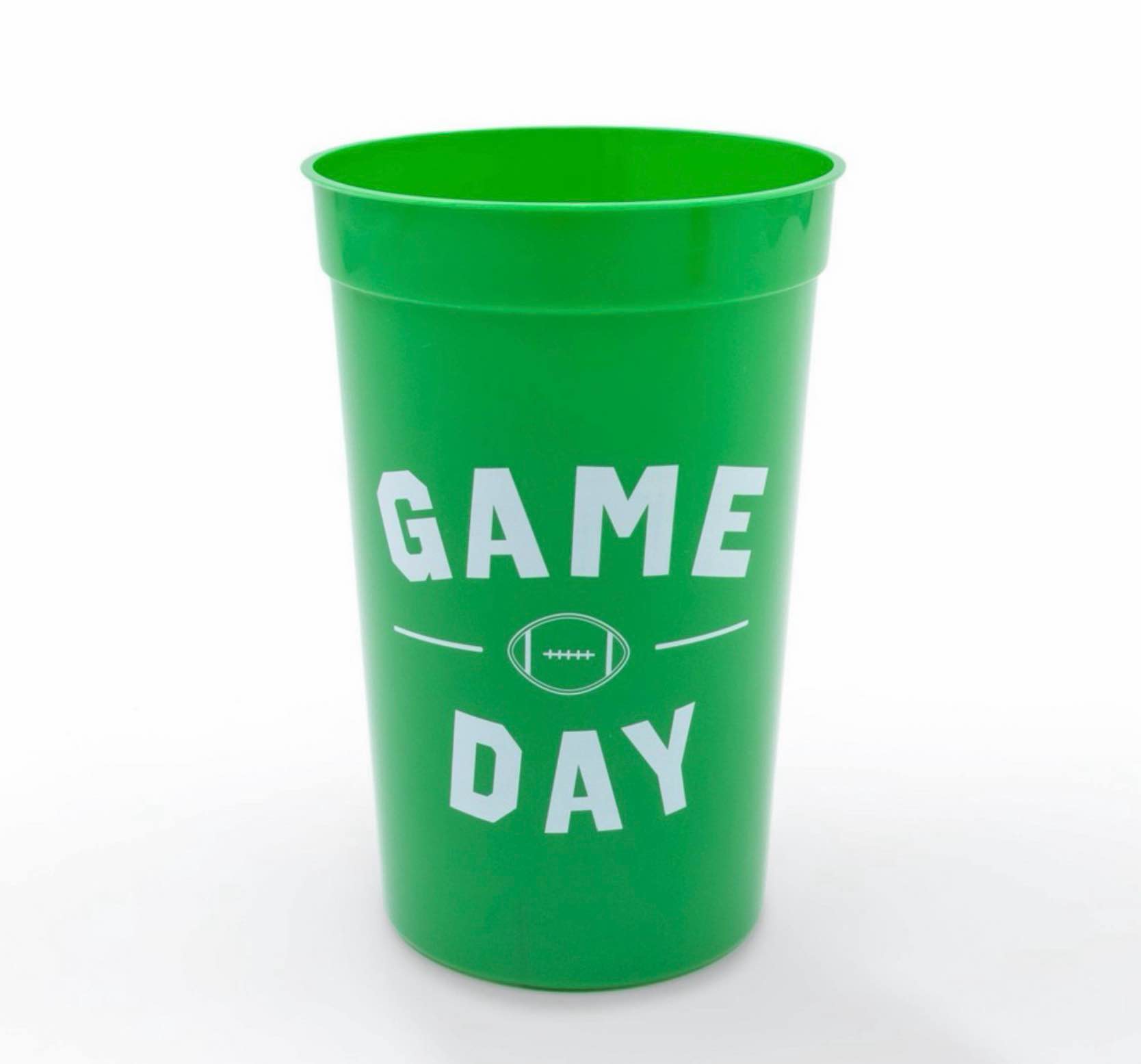 12pk 22 fl oz green cups