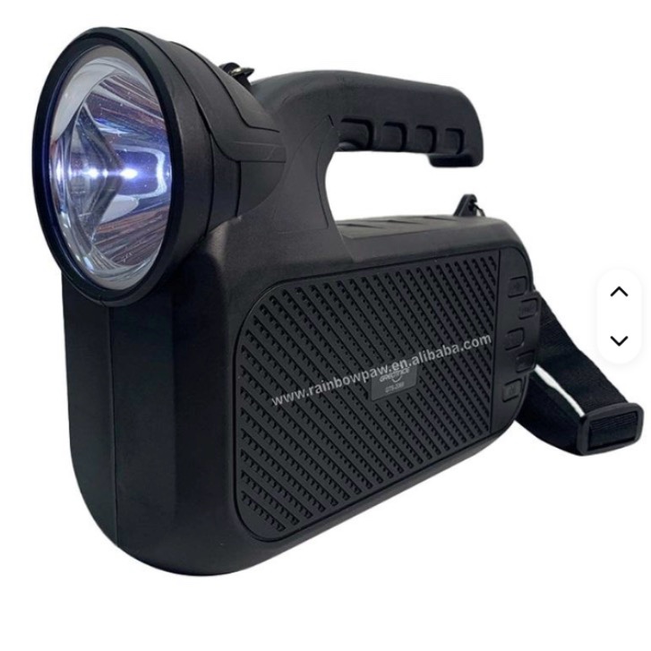 Condition photo showing New/Like New for Gts-2068 Bt Wireless Outdoor 3 Inch Solar Portable Speaker With Led Torch Light Flashlight Tws Tf Usb Mp3 Player Fm Radio