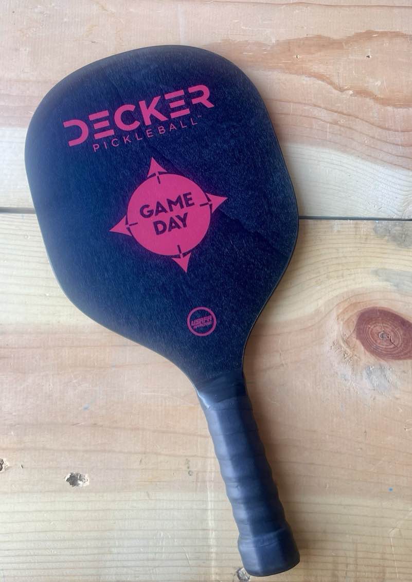 decker game day pickleball paddle