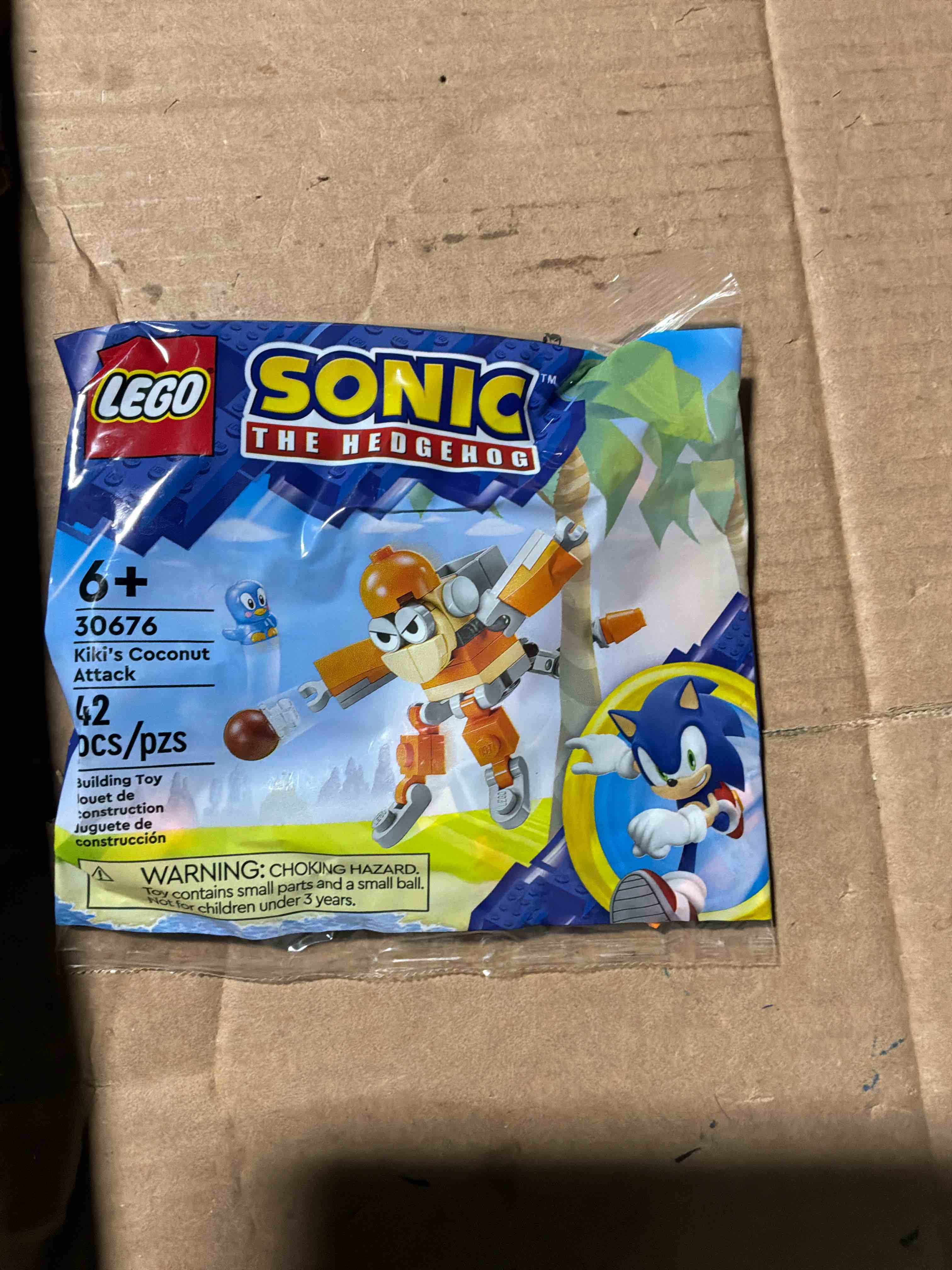 Condition photo showing New/Like New for LEGO Sonic Kiki's Coconut Attack 30676