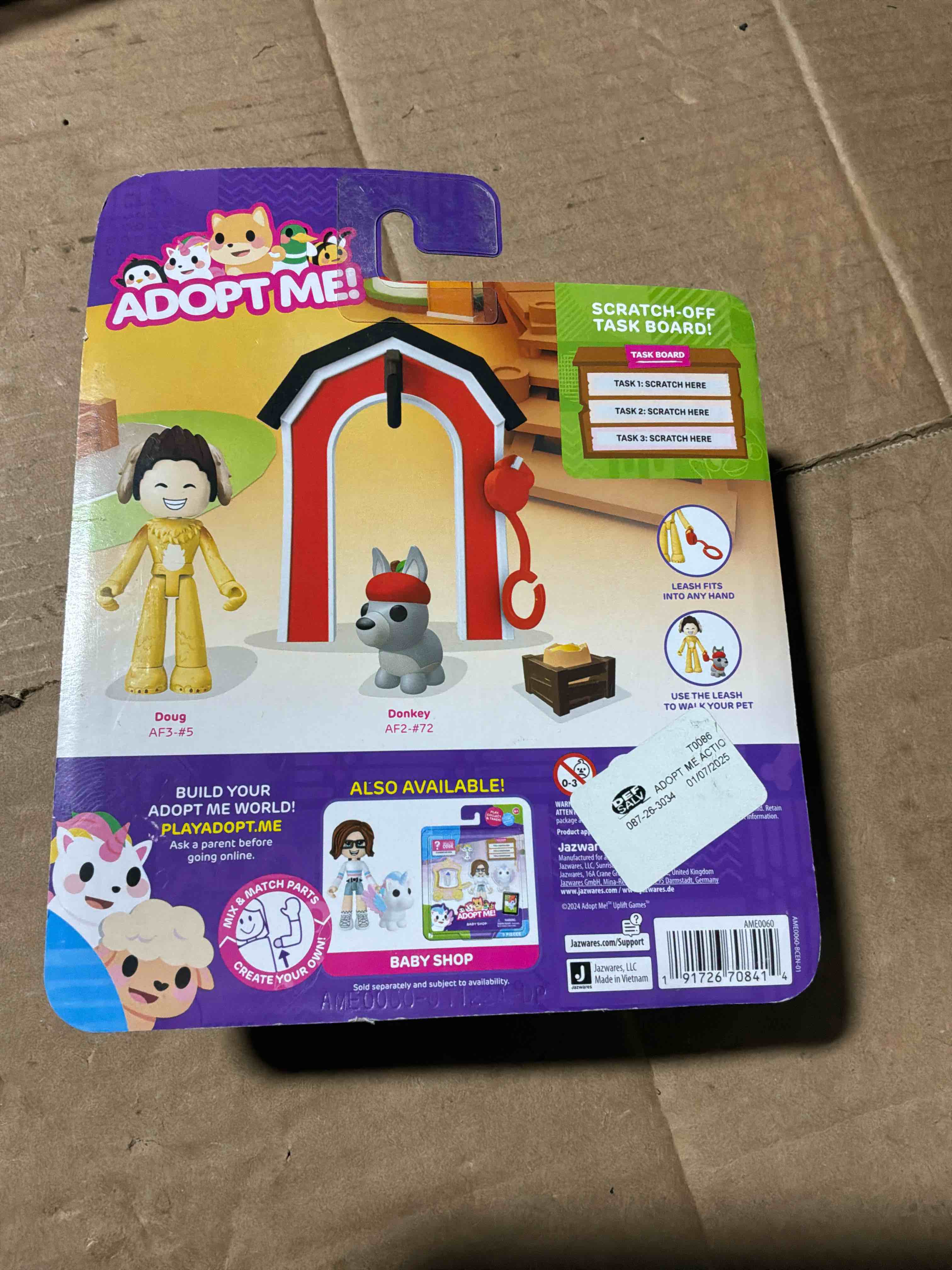 Condition photo showing New/Like New for Nursery - Friends Pack - Top Online Games - Fun, Collectible Toys for Kids with Your Favorite Adopt Me Pets, Ages 6+