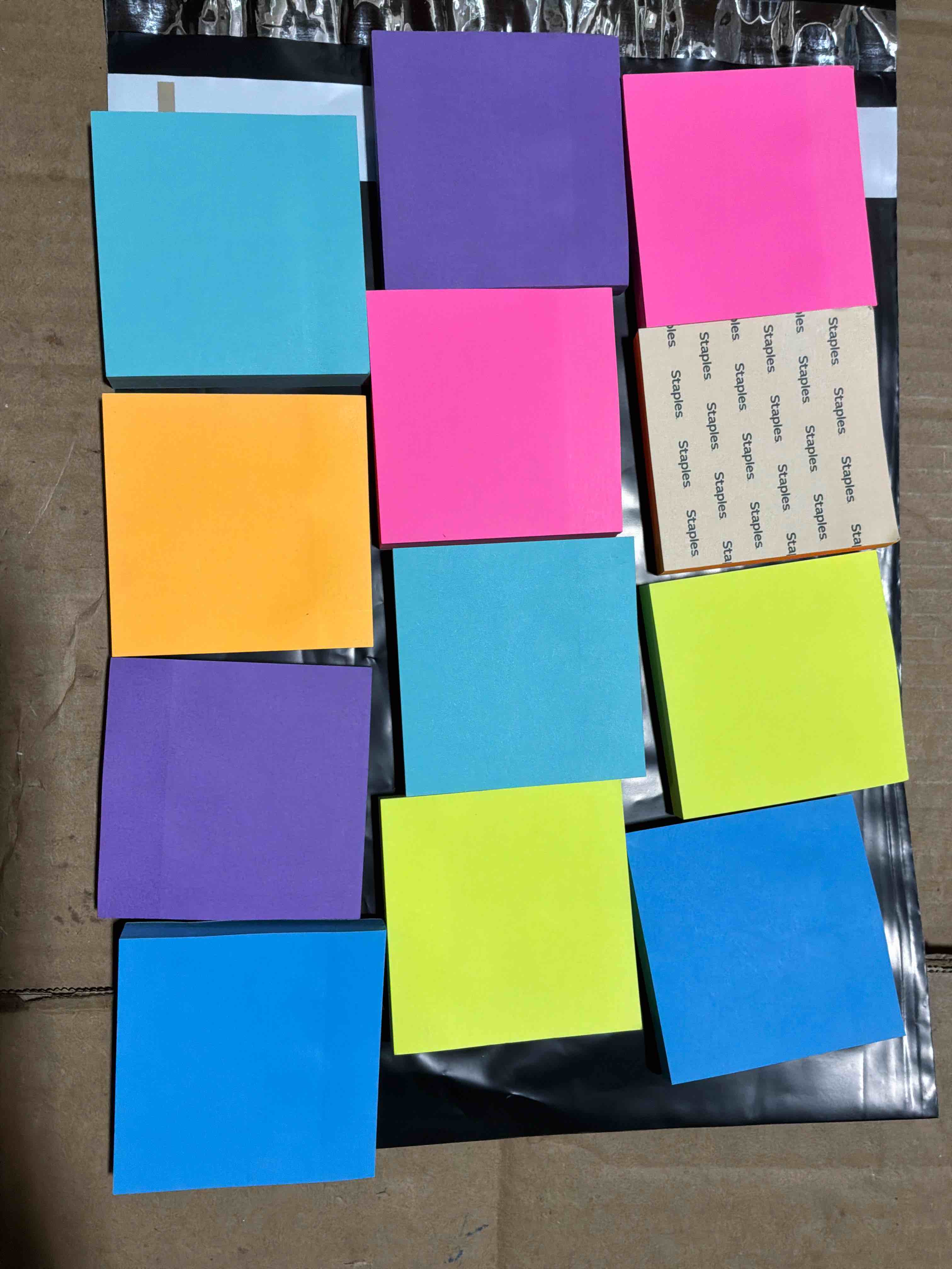 Sticky Notes 3x3 Inches,Bright Colors Self-Stick Pads, Easy to Post for Home, Office, Notebook, 82 Sheets/pad Visit the Vanpad Store