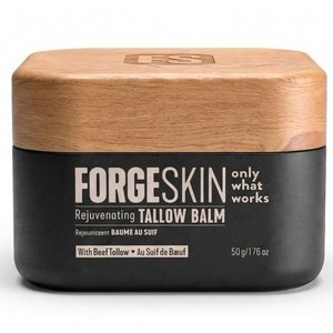 forge skin wrinkle defense beef tallow balm for men 50g/1.76 oz ~ new formula