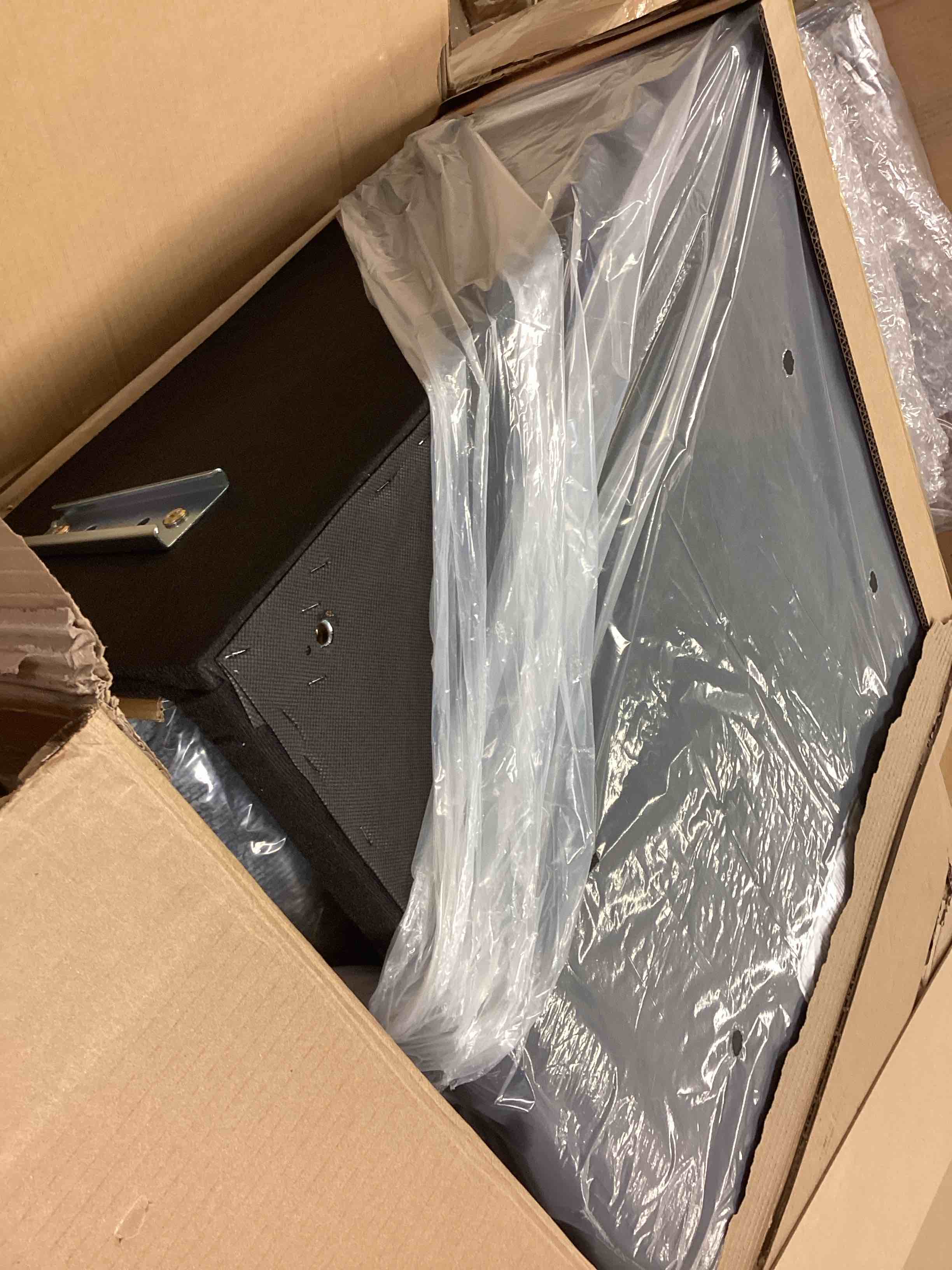 Condition photo showing As Is for modmax 2-pc modular loveseat