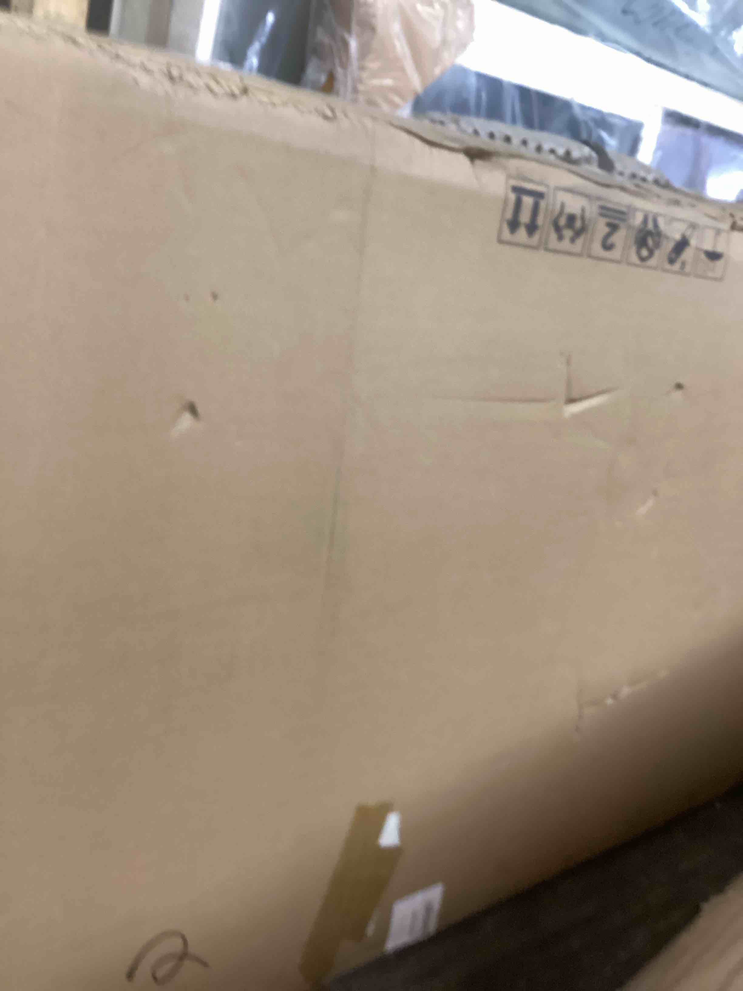 Condition photo showing New/Like New for paden dining table 118” (incomplete top only)