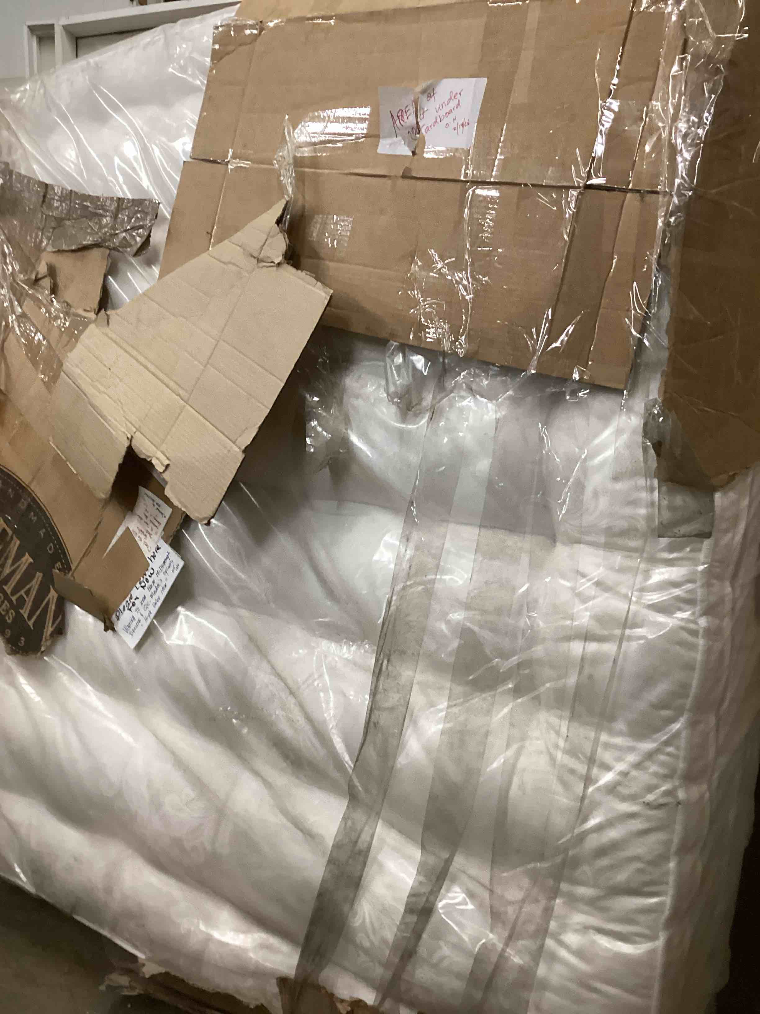 Condition photo showing Good Condition for in bloom 18" plush pillow top mattress, king