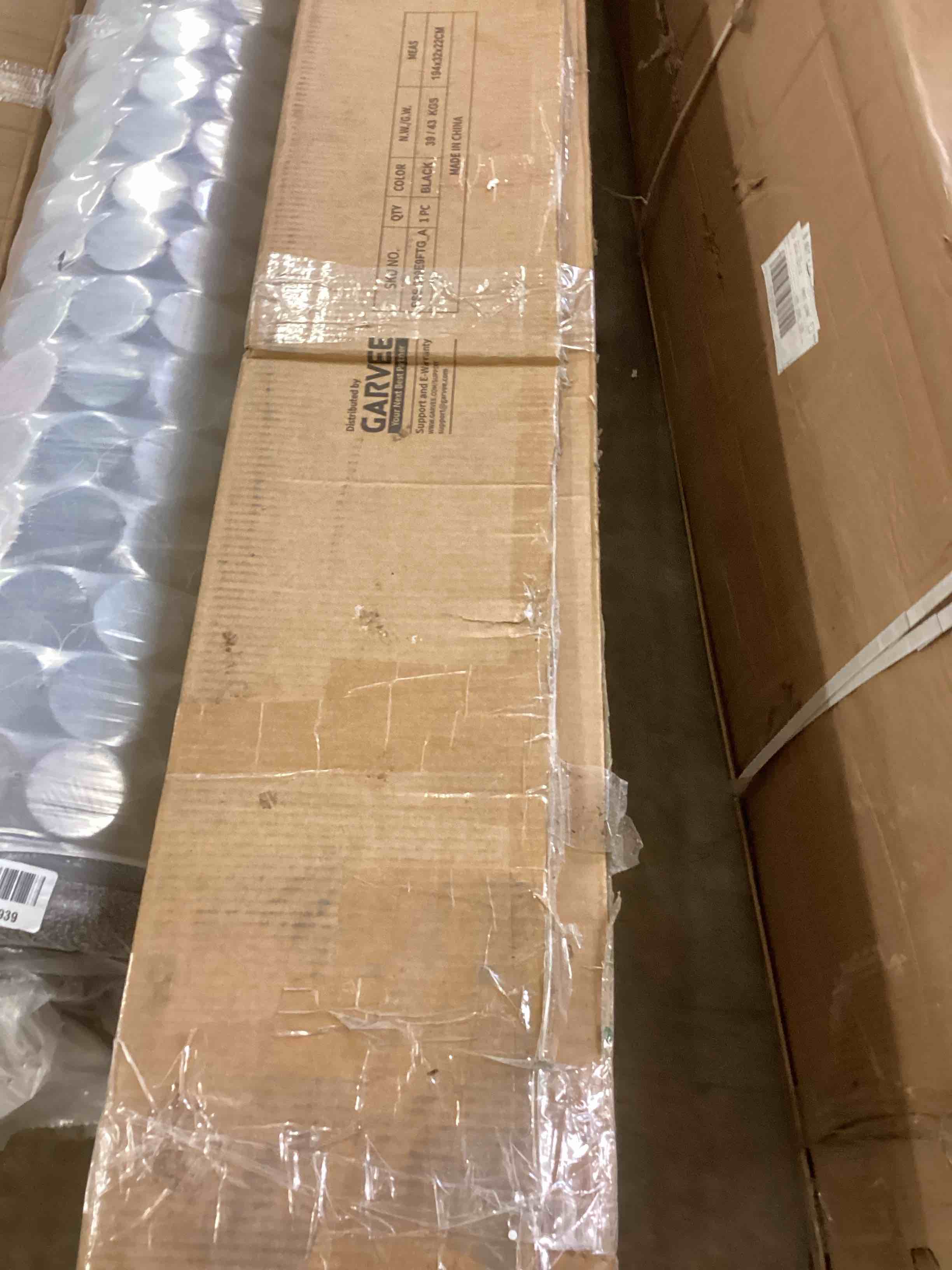 Condition photo showing As Is for garvee 8 x 10 ft greenhouse, greenhouses for outside, polycarbonate greenhouse with aluminum frame, lockable door and ajustable roof vent for backyard, green houses for outside garden backyard, patio (incomplete one box only)