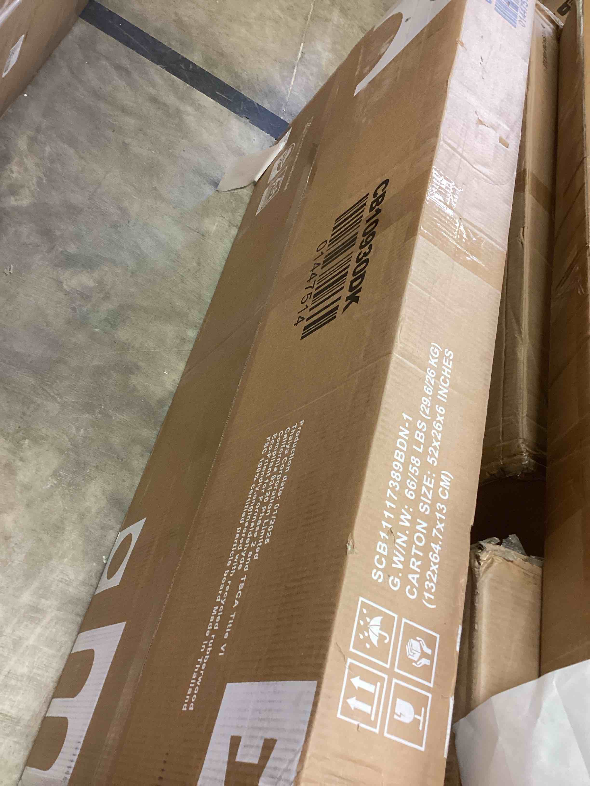 Condition photo showing New/Like New for computer desk with bookshelf, writing study desk with storage shelves