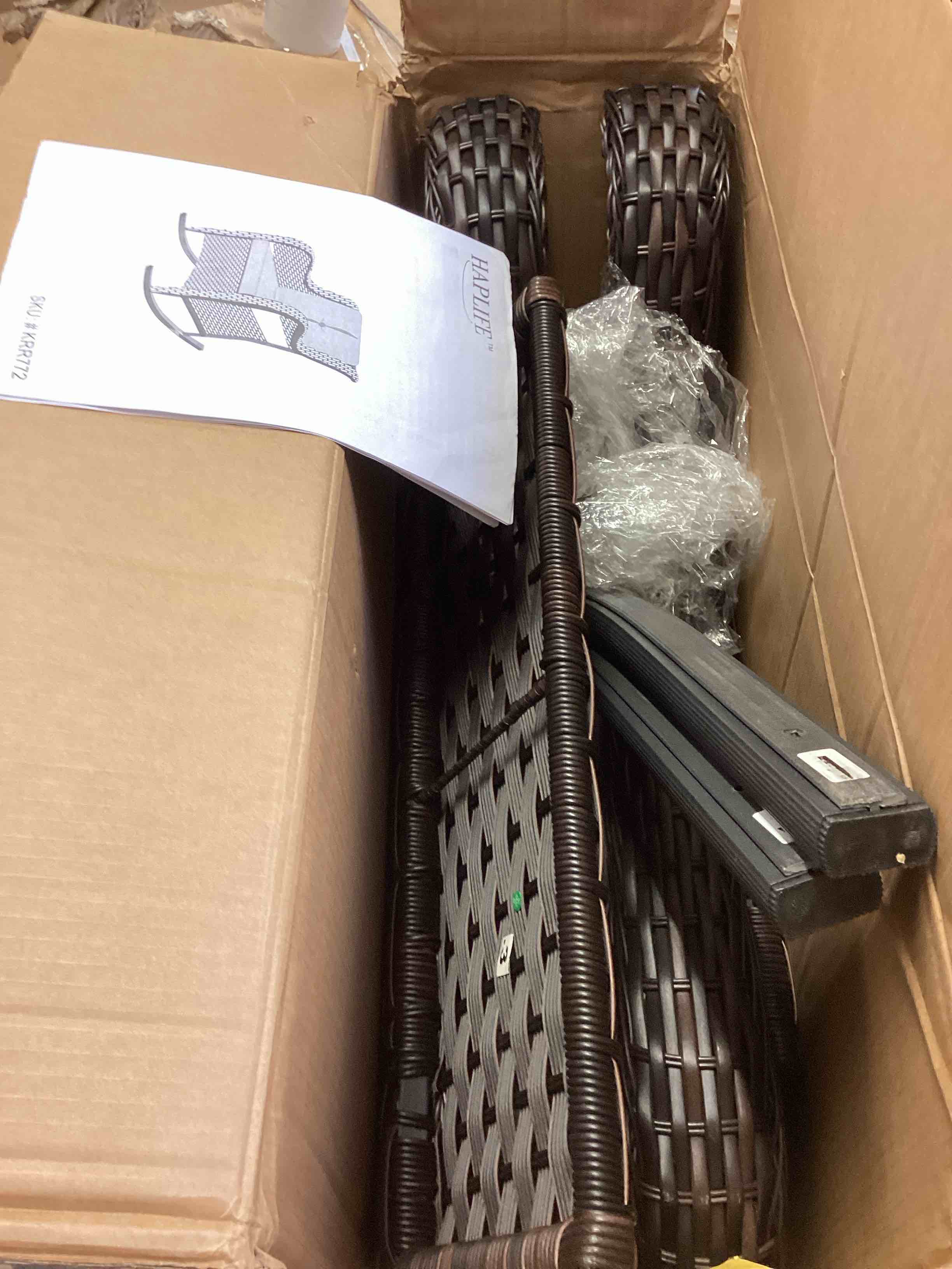 Condition photo showing Good Condition for wicker outdoor chair by haplife