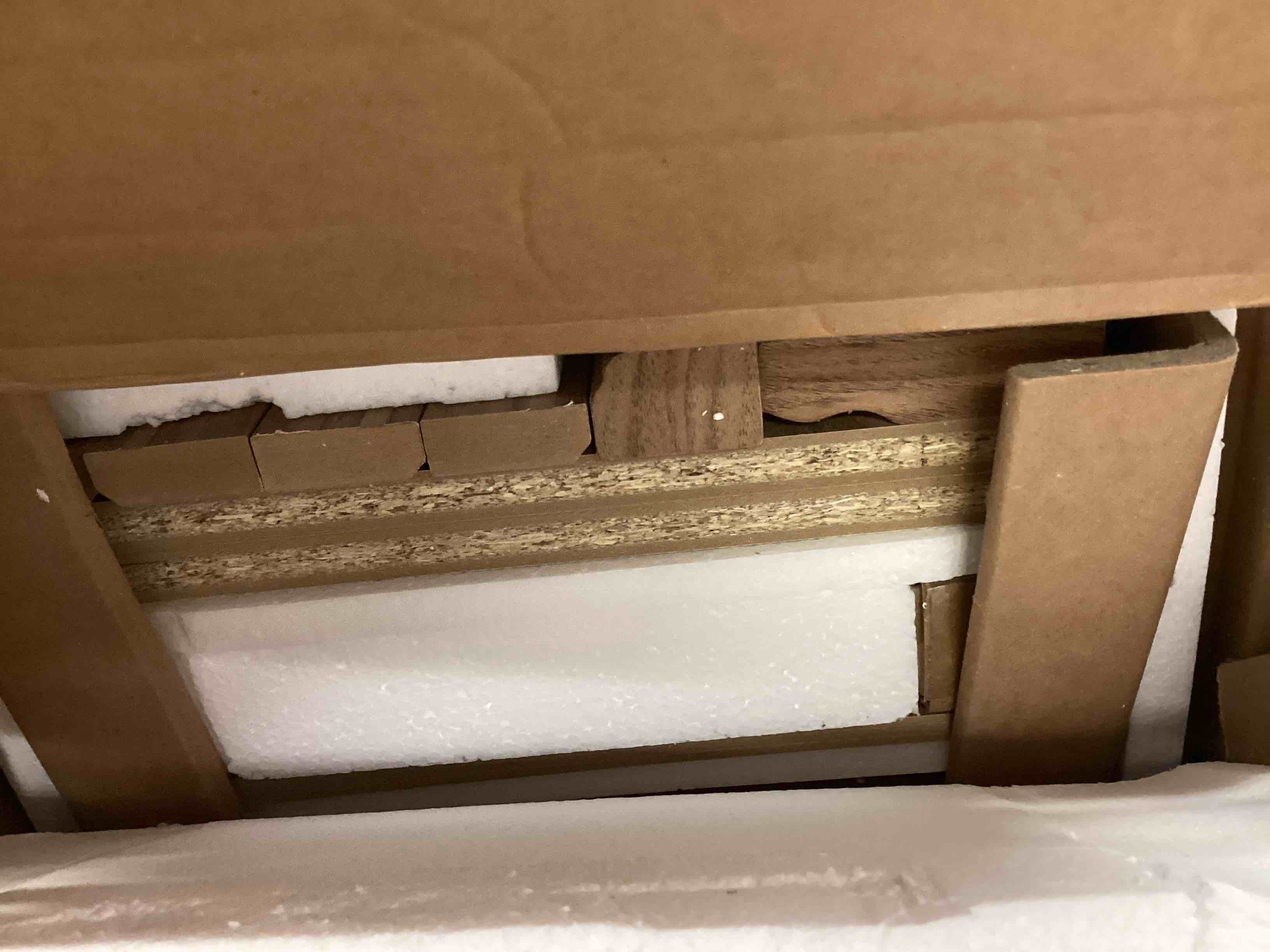 Condition photo showing Good Condition for bevfint 43 in tall bookcase, 3-tier bookshelf open storage, 33 inch wide floor standing indoor furniture, book cases for home school library office bedroom kids, oak 3 tiers