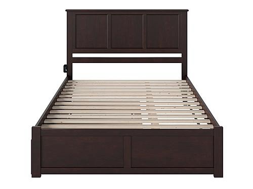  king platform bed ,espresso (incomplete one box only)
