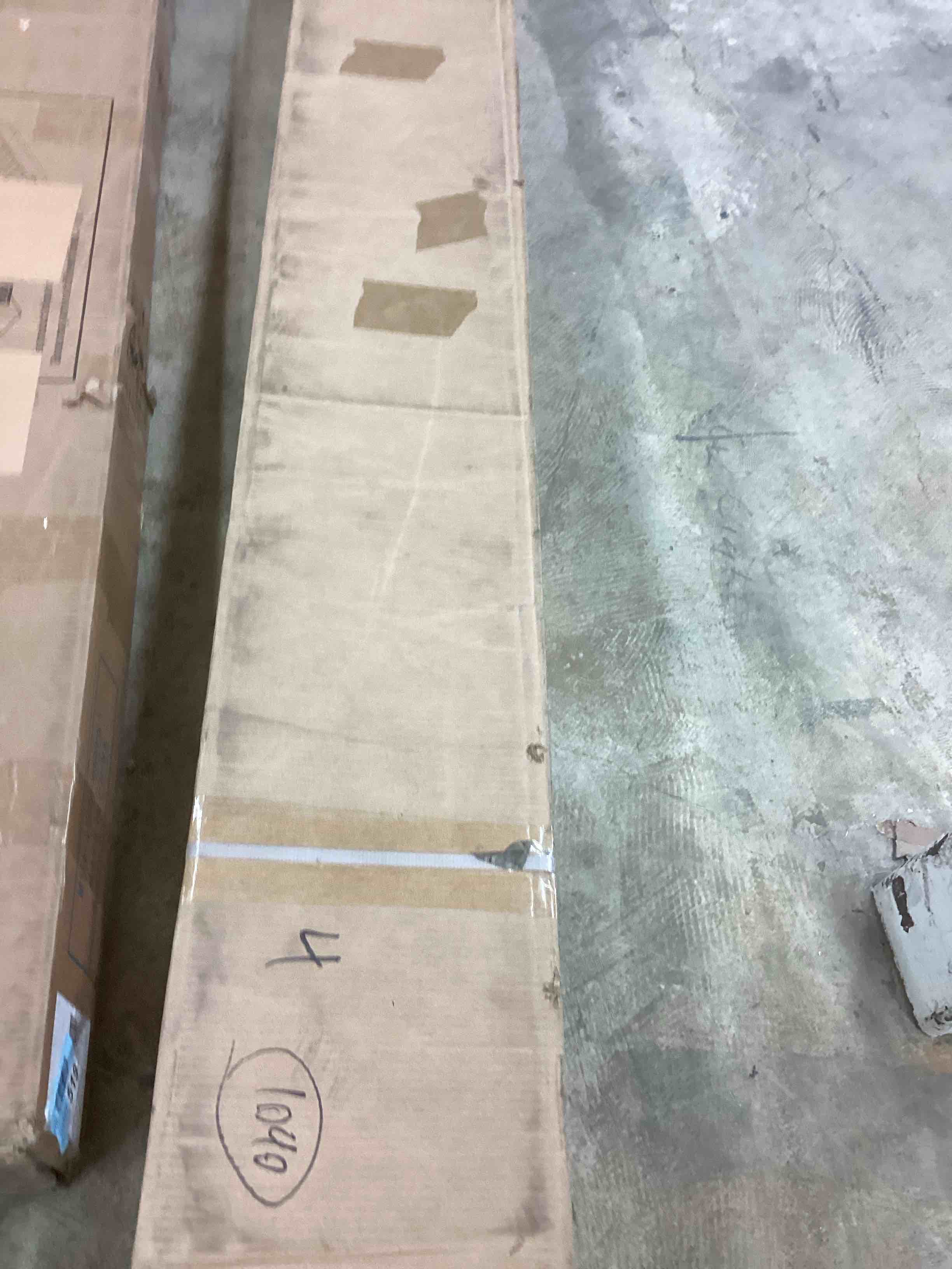 Condition photo showing Good Condition for 20 ft. w x 12 ft. d hardtop gazebo, galvanized steel double roof with aluminum frame, outdoor gazebo with curtains and nettings for patio, backyard and deck (incomplete one box of six only) (box #1)