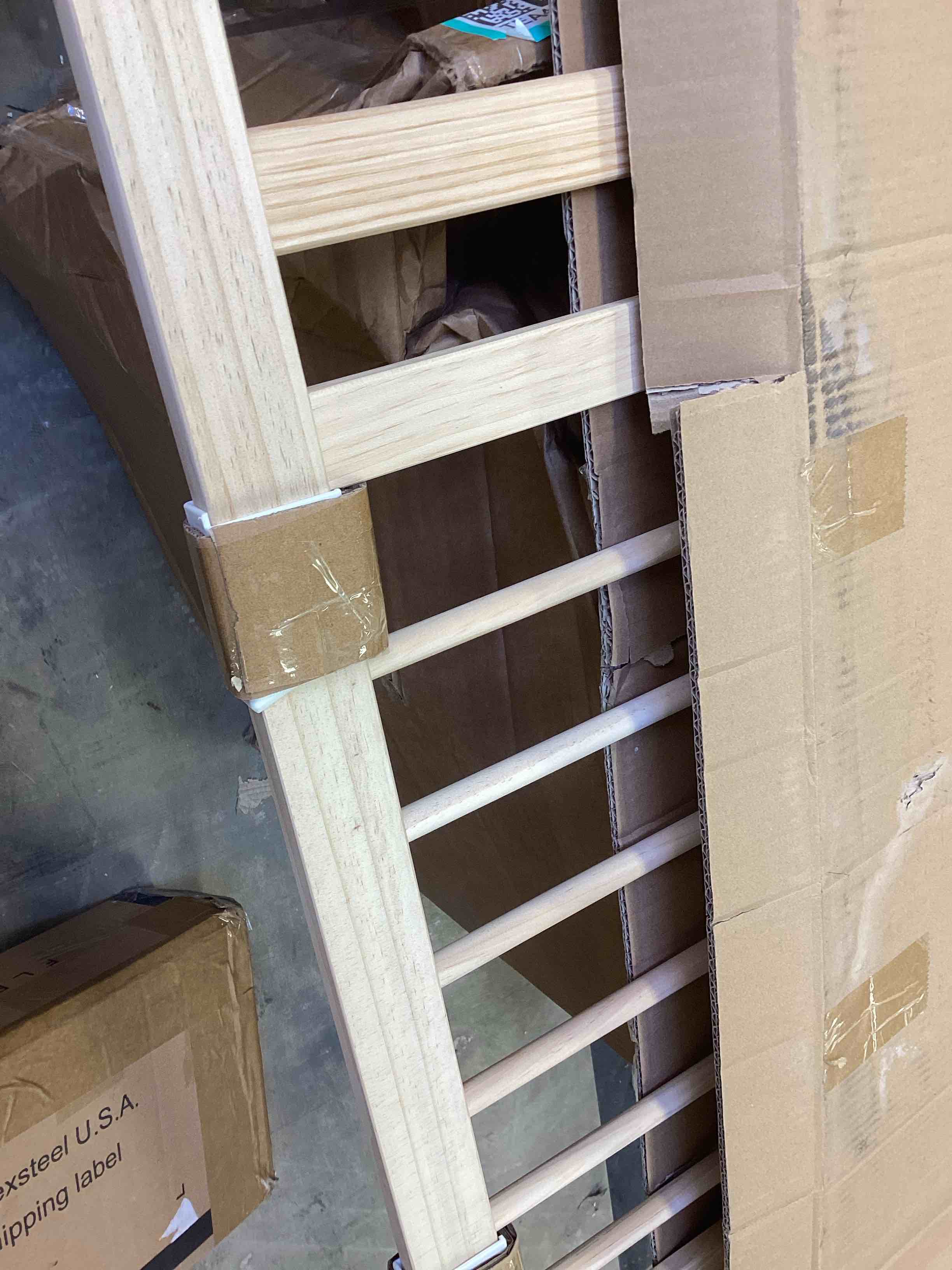 Condition photo showing Good Condition for toddleroo by north states 42-in x 30-in hardware mounted natural finish wood safety gate