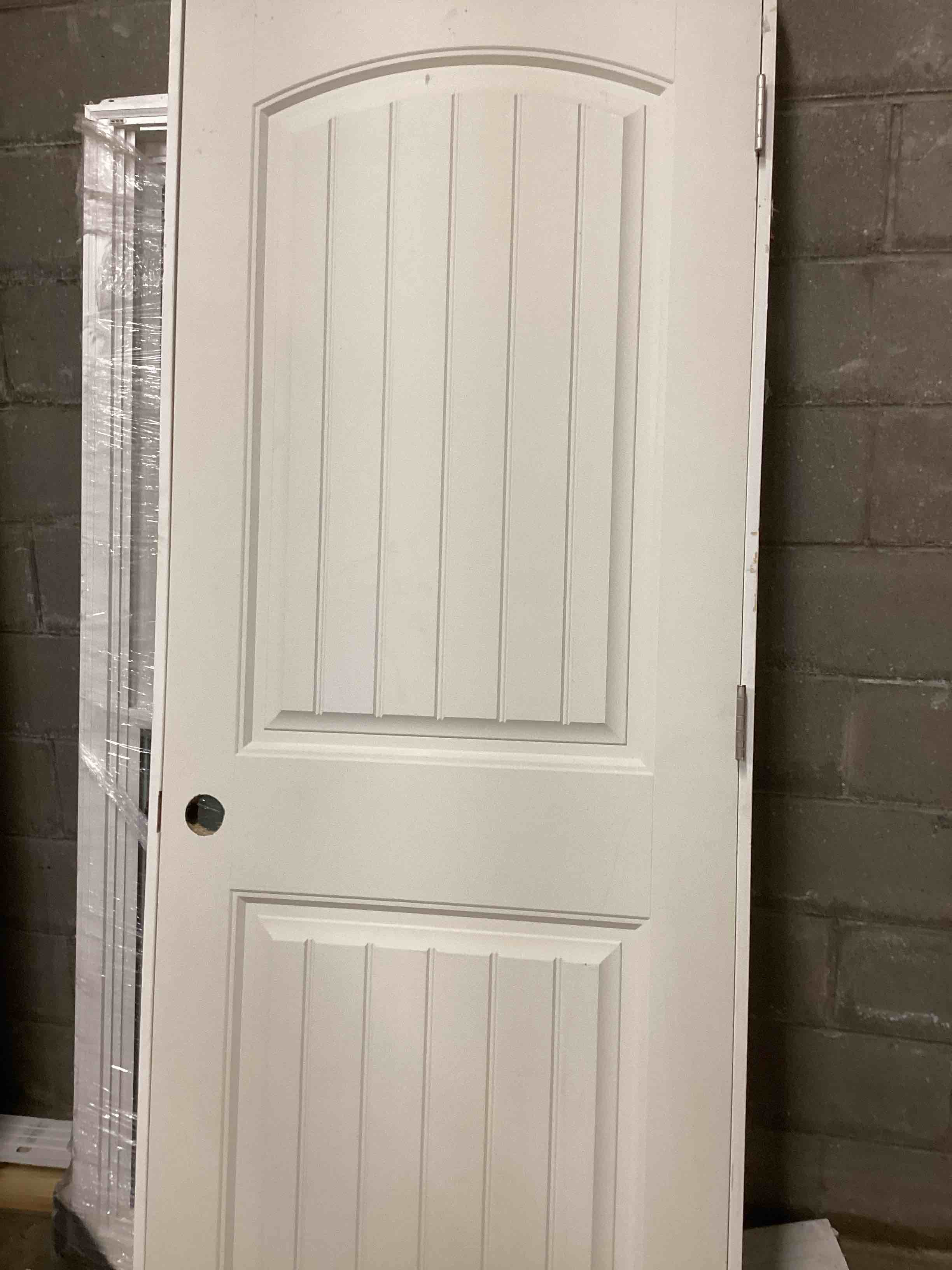 2 panel’s interior door 30”x 80 “ white 