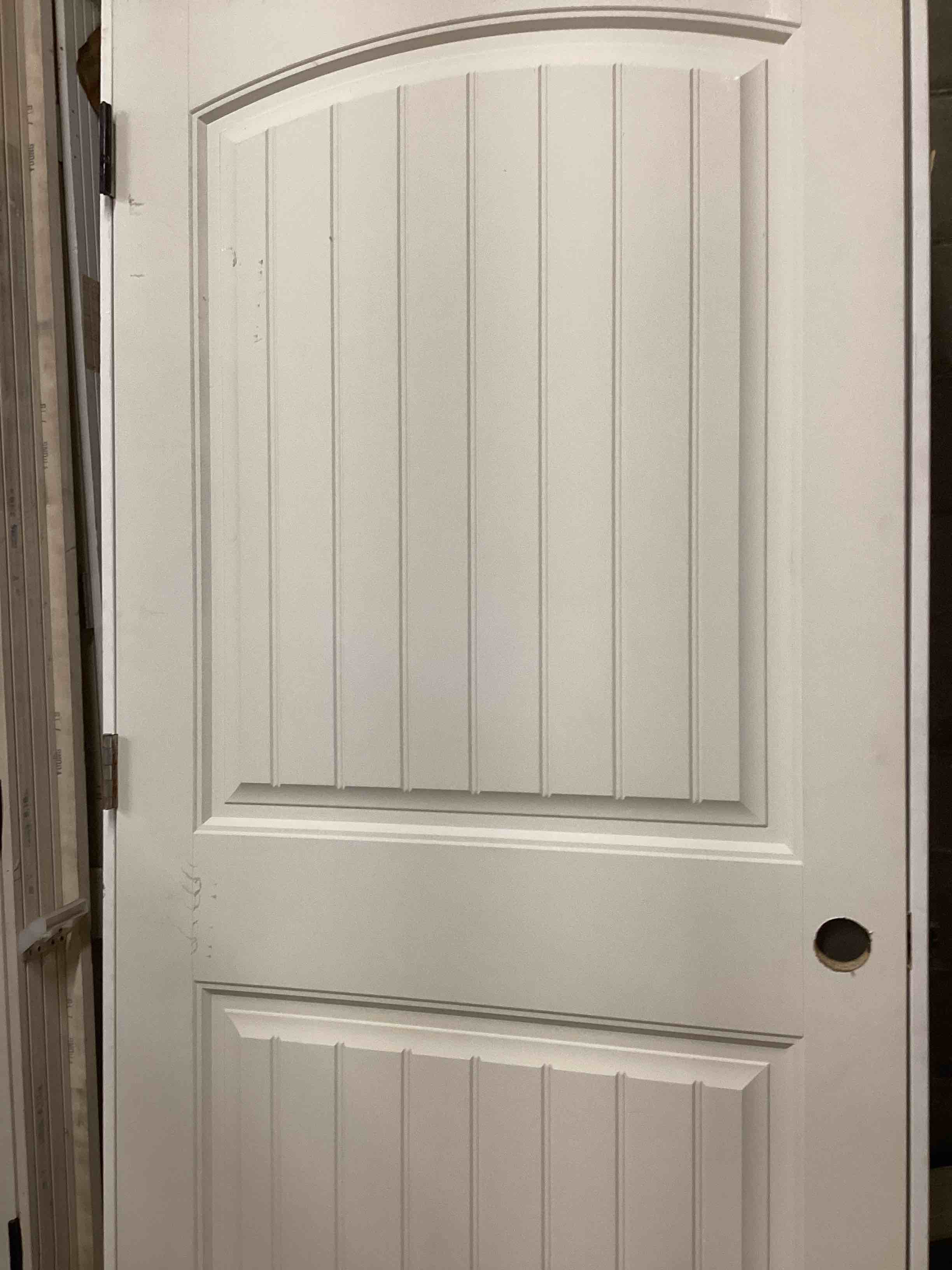 2 panels interior door 36”x 80” white