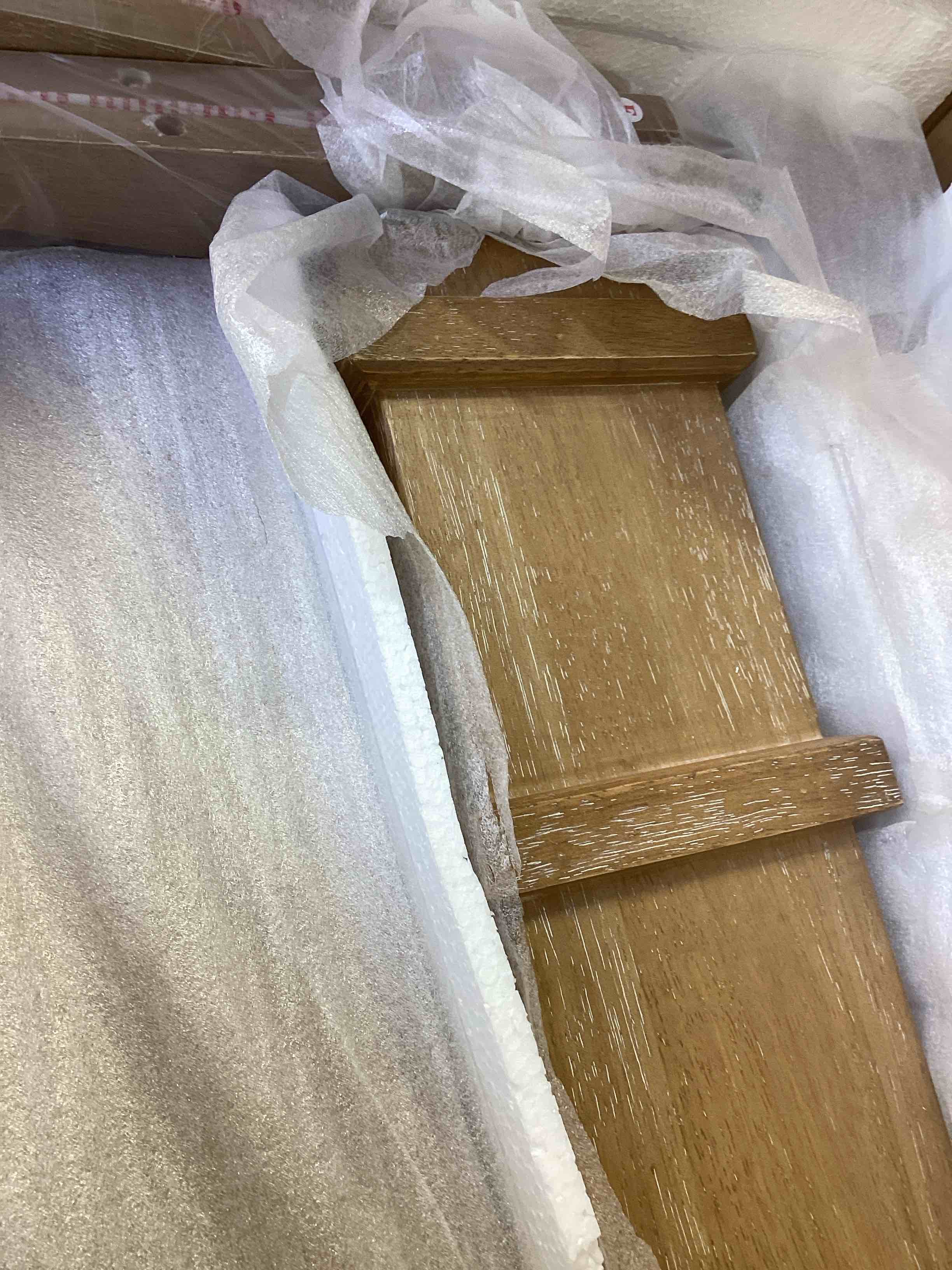 Condition photo showing New/Like New for amelia dining table (box 2 of 2 only) 