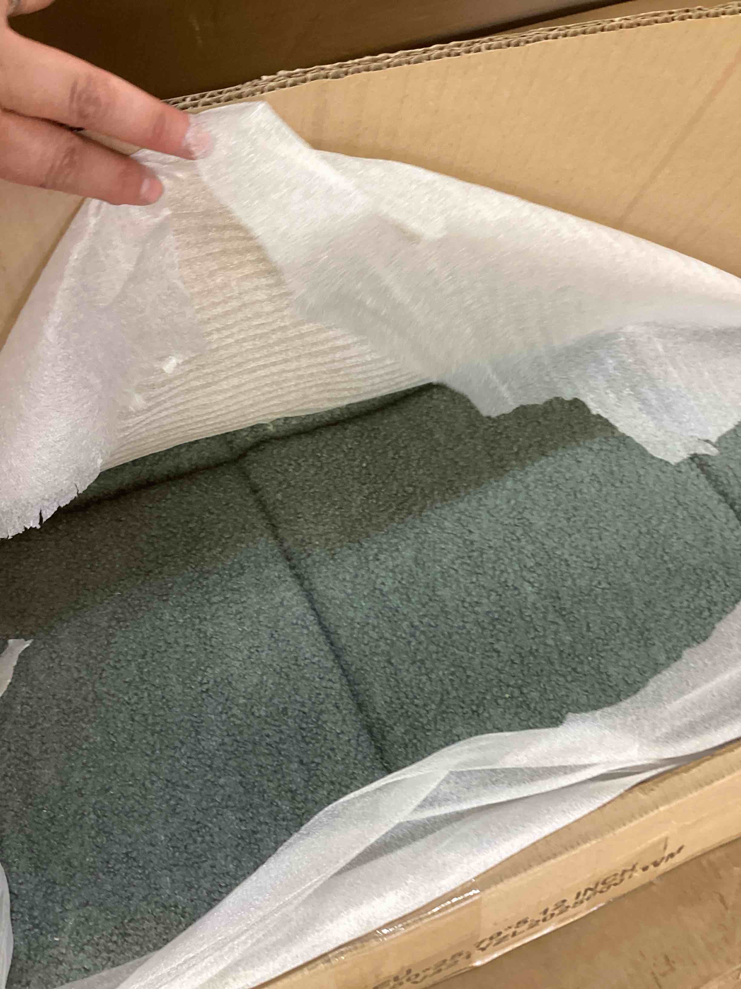 Condition photo showing Good Condition for jona grey queen daybed with trundle (box 3 of 3 only) (similar)