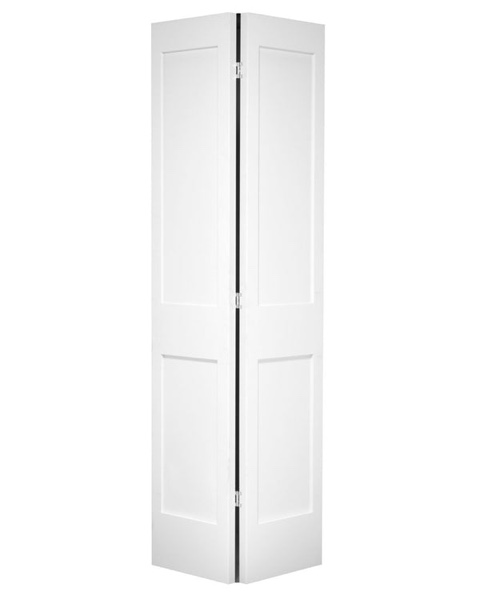 2-panel shaker style pine bifold door (similar) 