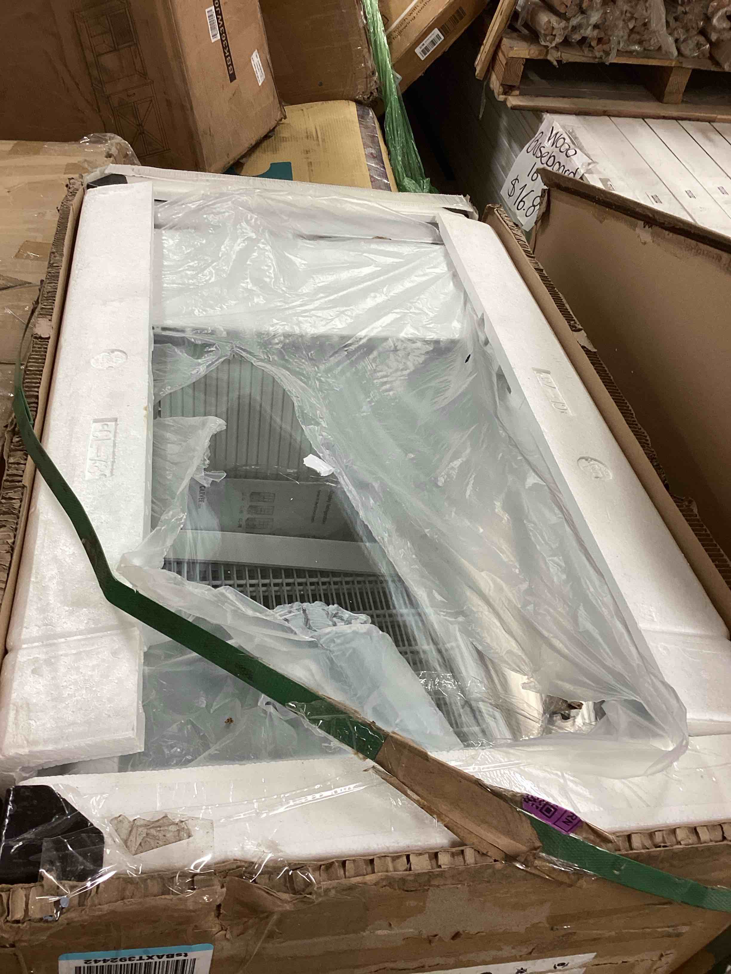 Condition photo showing Good Condition for garvee 58l/2.1 cu.ft commercial refrigerator display case, double-layered glass countertop bakery display fridge with led lighting for store office