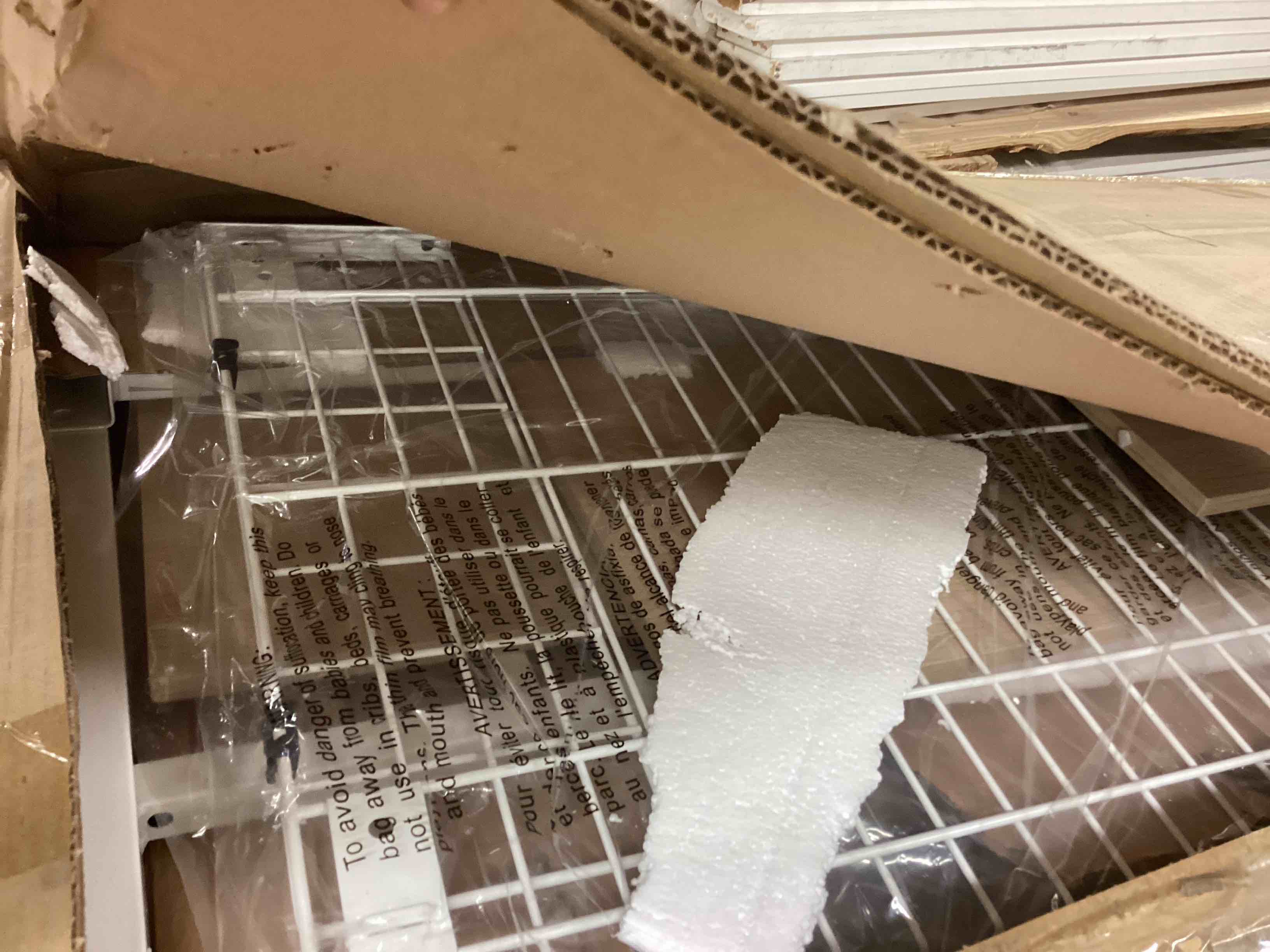 Condition photo showing Good Condition for garvee queen size platform bed frame with 4 storage drawers, metal slat support, headboard & footboard, no box spring needed