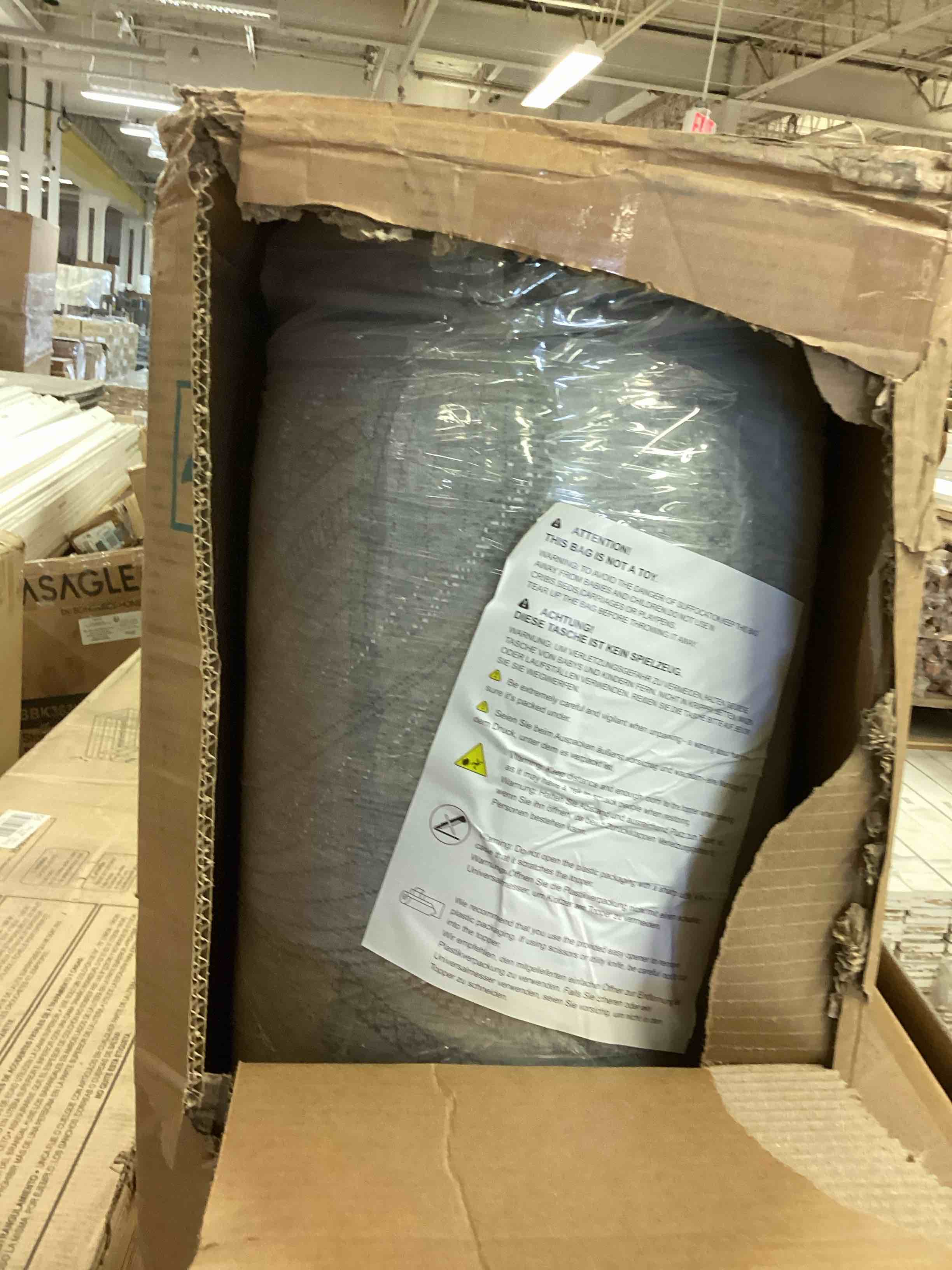 Condition photo showing New/Like New for affinity hybrid 12'' full plush mattress (similar model)