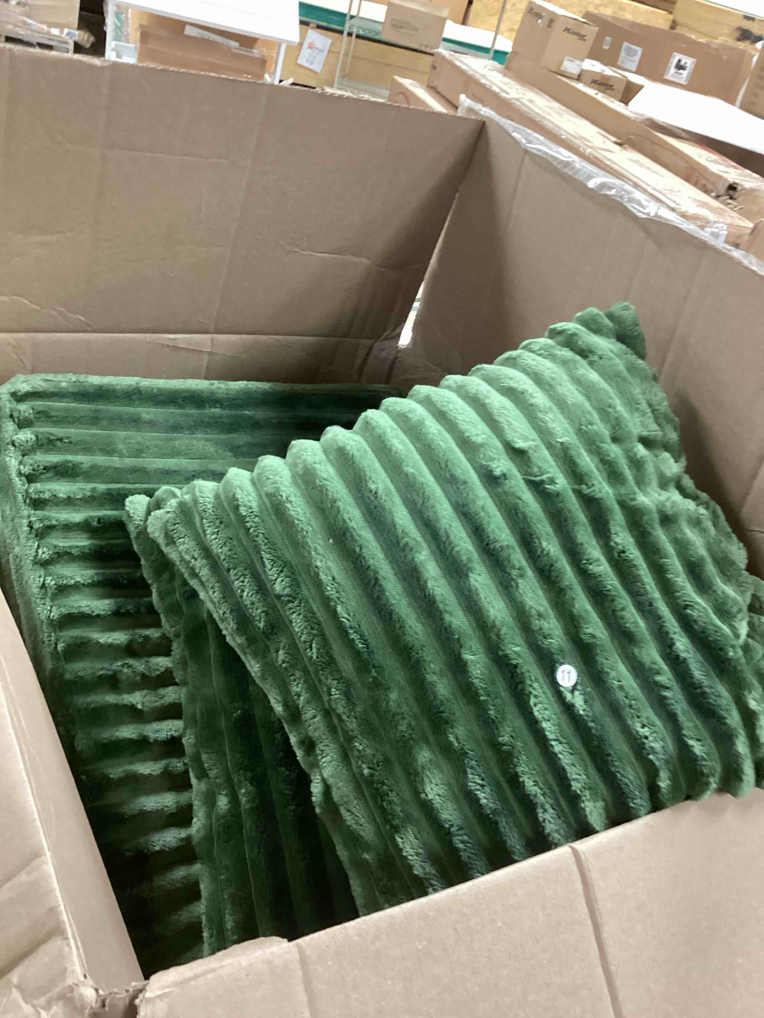 Condition photo showing Good Condition for  u shaped couch with reversible chaises sectional couches for living room sectional couch with ottomans corduroy( incomplete one box only)