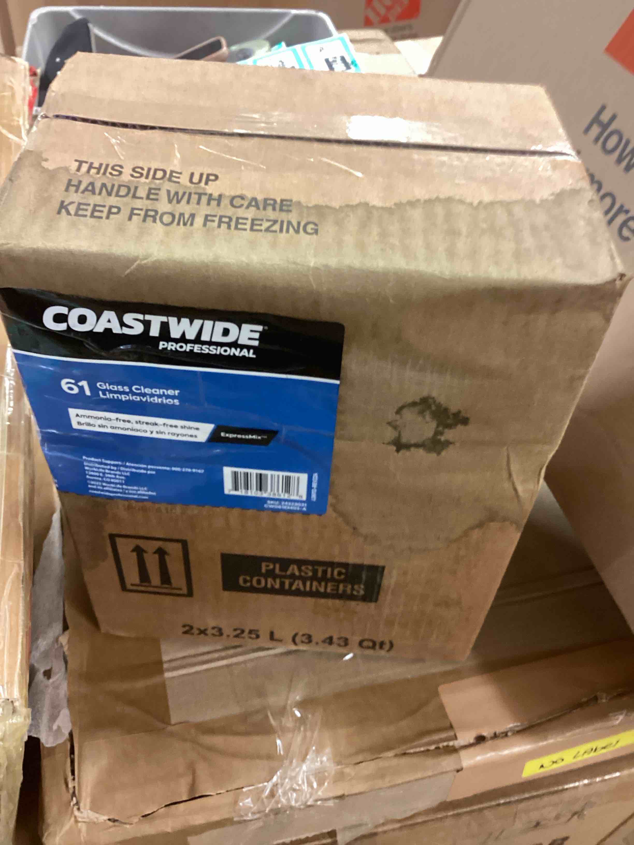 Condition photo showing Good Condition for coastwide professional glass cleaner 61 concentrate for expressmix, 3.25l, 2/carton
