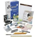 assortment of office supplies