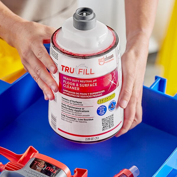 TruFill 684502 TruFill Heavy Duty Neutral Floor Cleaner 2 L. CARTRIDGE Red - pack of 2